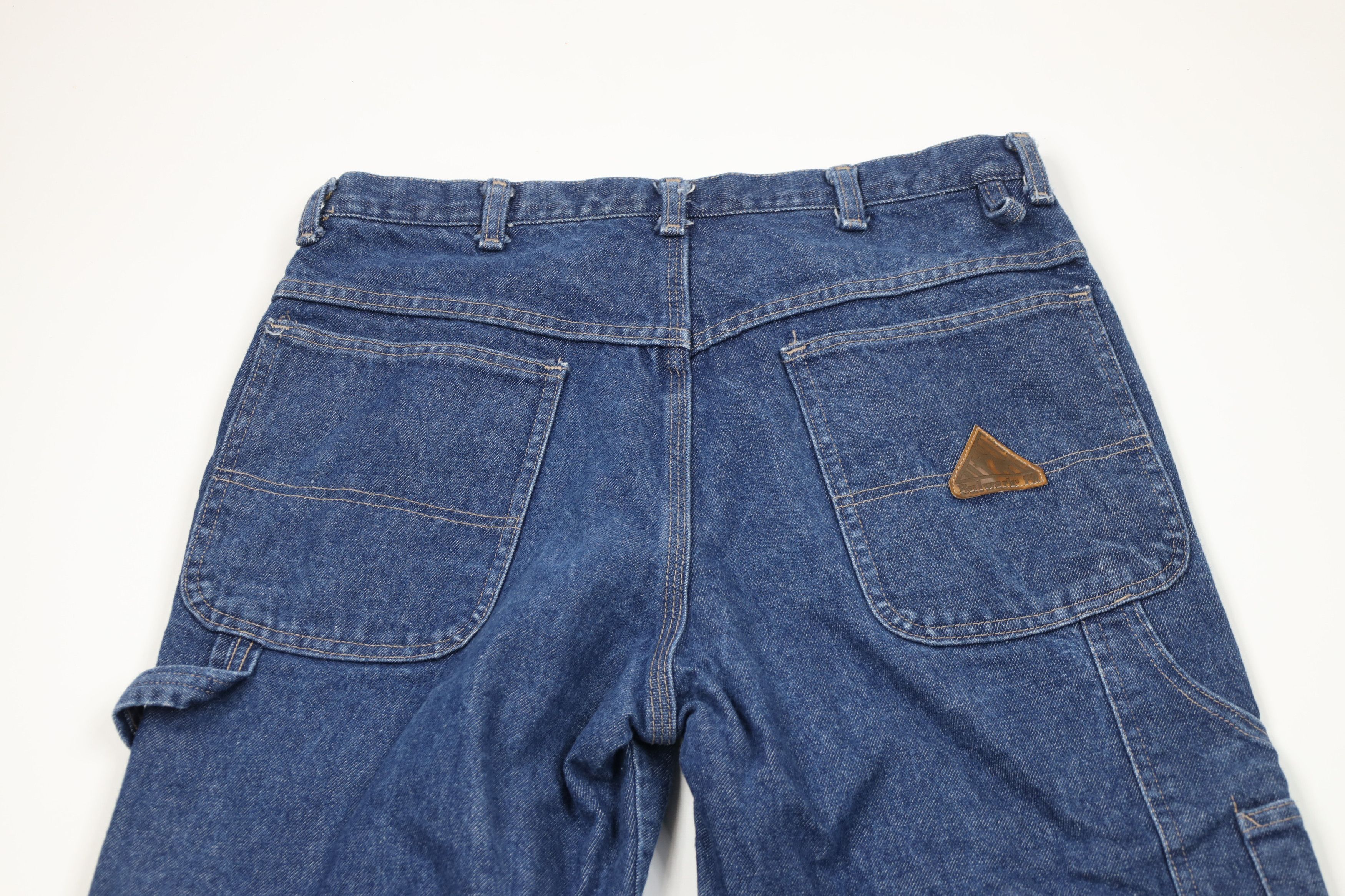 Bulwark Bulwark FR Fire Flame Resistant Dungaree Wide Leg Jeans Blue Size US 34 / EU 50 - 9 Thumbnail