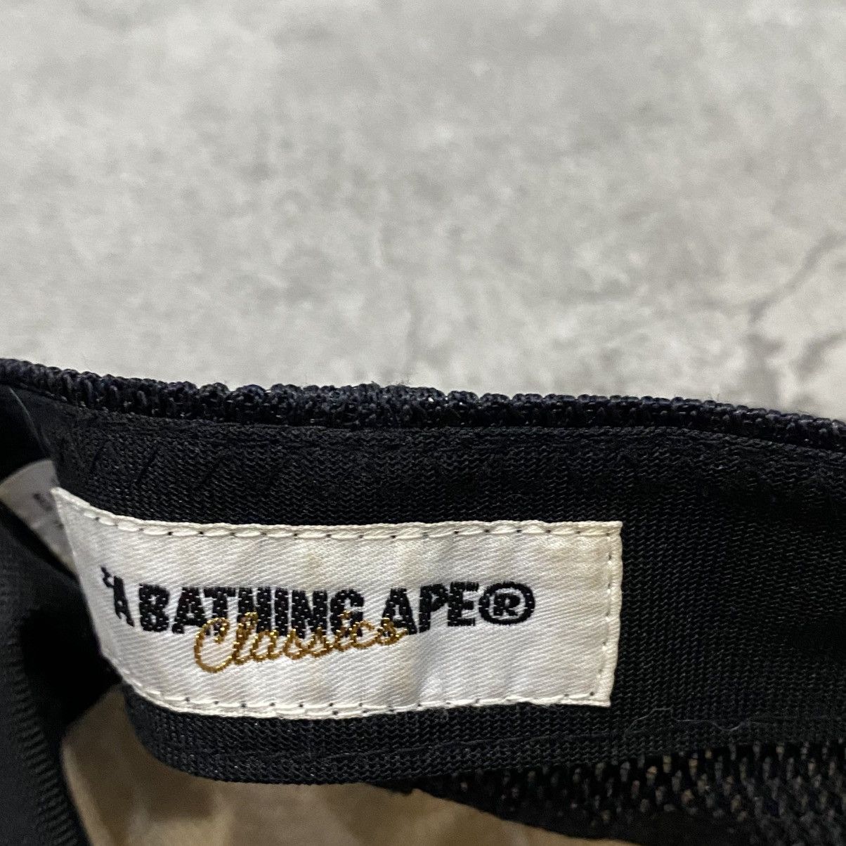 Bape Leopard Camo Trucker Hat Black