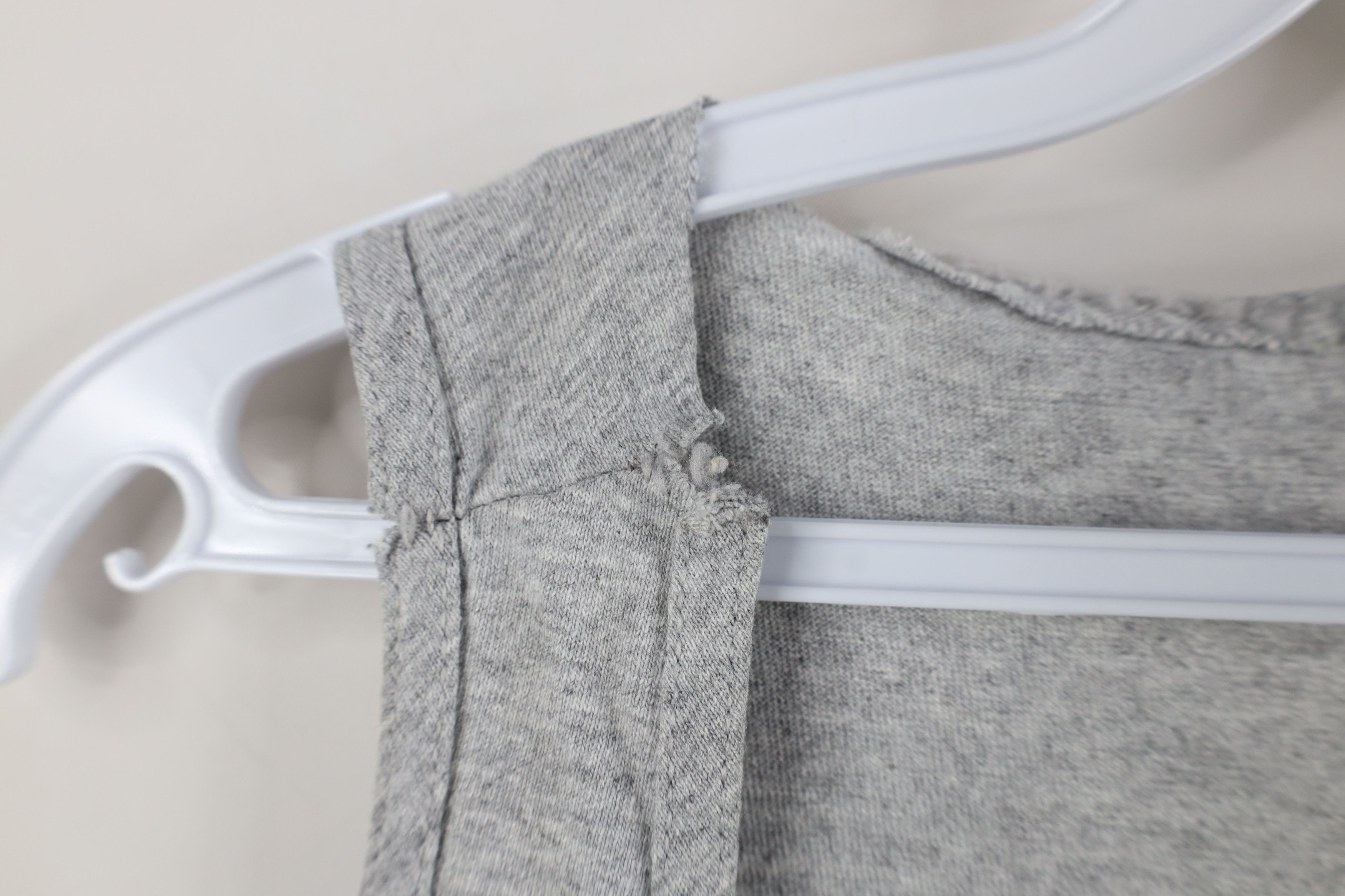 Vintage Vintage 90s Streetwear Blank Tank Top T-Shirt Heather Gray Size US XL / EU 56 / 4 - 5 Thumbnail