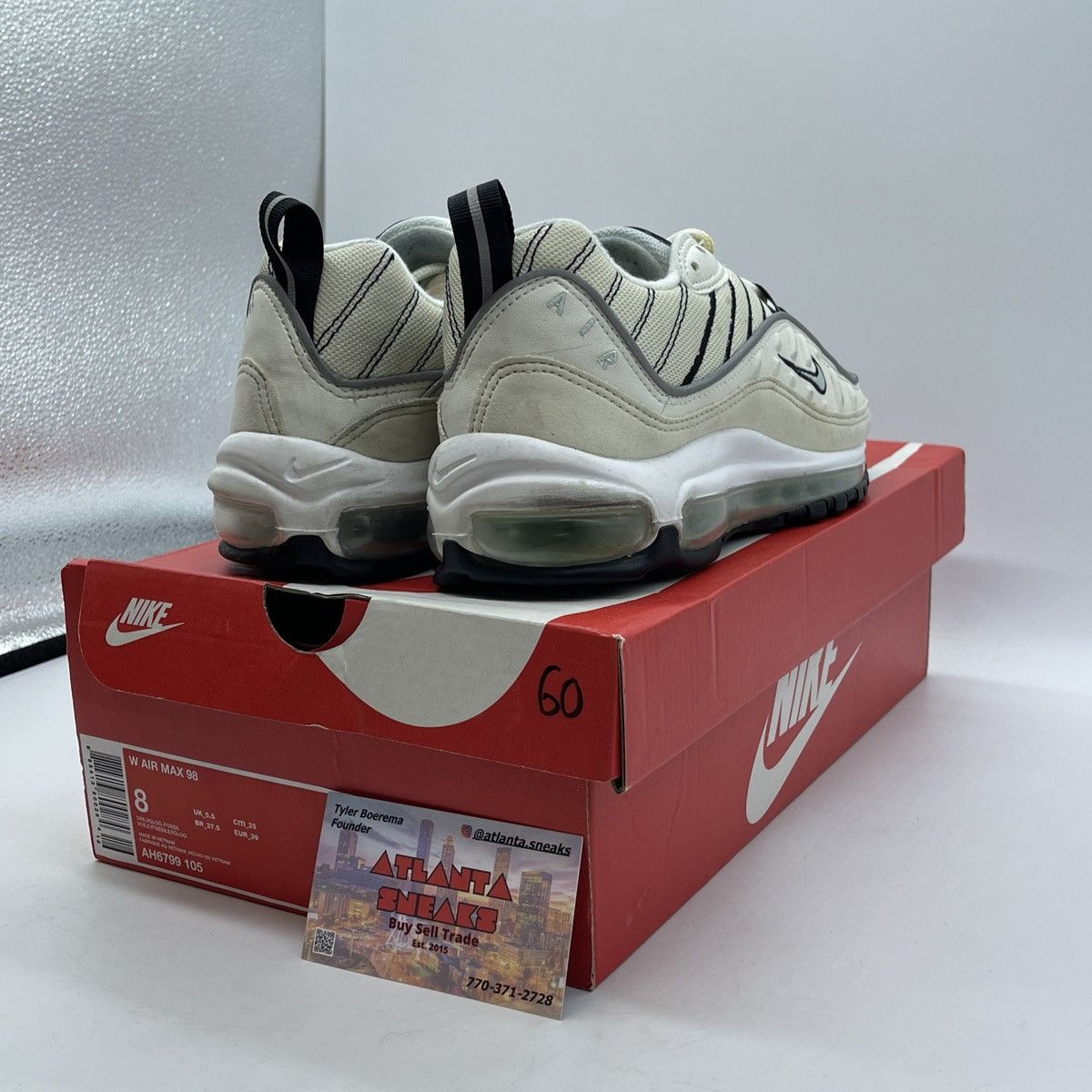 Nike Wmns air max 98 igloo Size US 8 / IT 38 - 5 Thumbnail