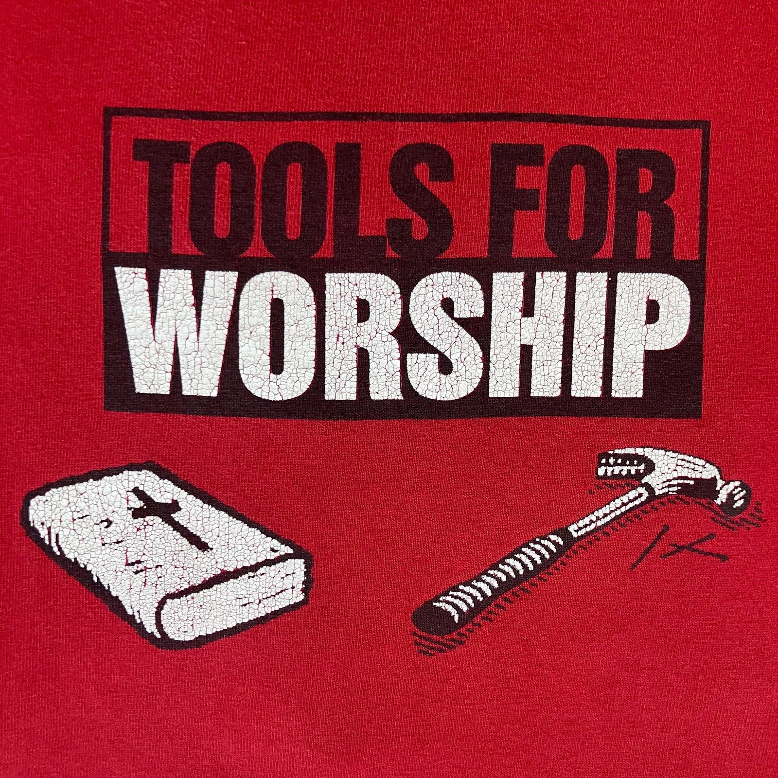 Vintage 2006 Tools for Worship Mexico Ministries Double Sided Tshirt Size US XXL / EU 58 / 5 - 6 Thumbnail
