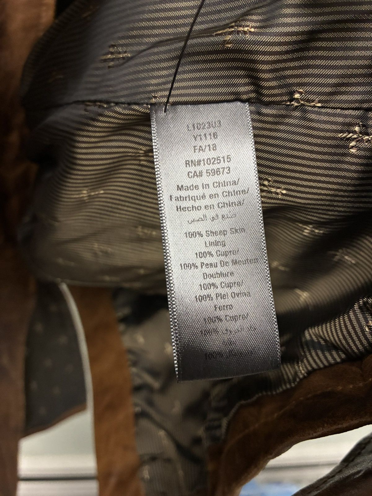 John Varvatos Burnished Double Breasted Coat EU 54 USA 44 Size US L / EU 52-54 / 3 - 12 Thumbnail