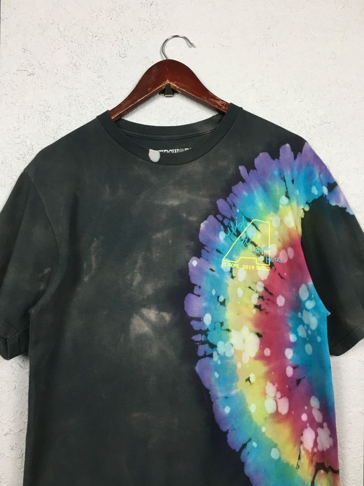 Band Tees × Travis Scott tshirt ASTROWORLD Travis Scott Wish You Were Here Tie-Dye Size US M / EU 48-50 / 2 - 4 Thumbnail
