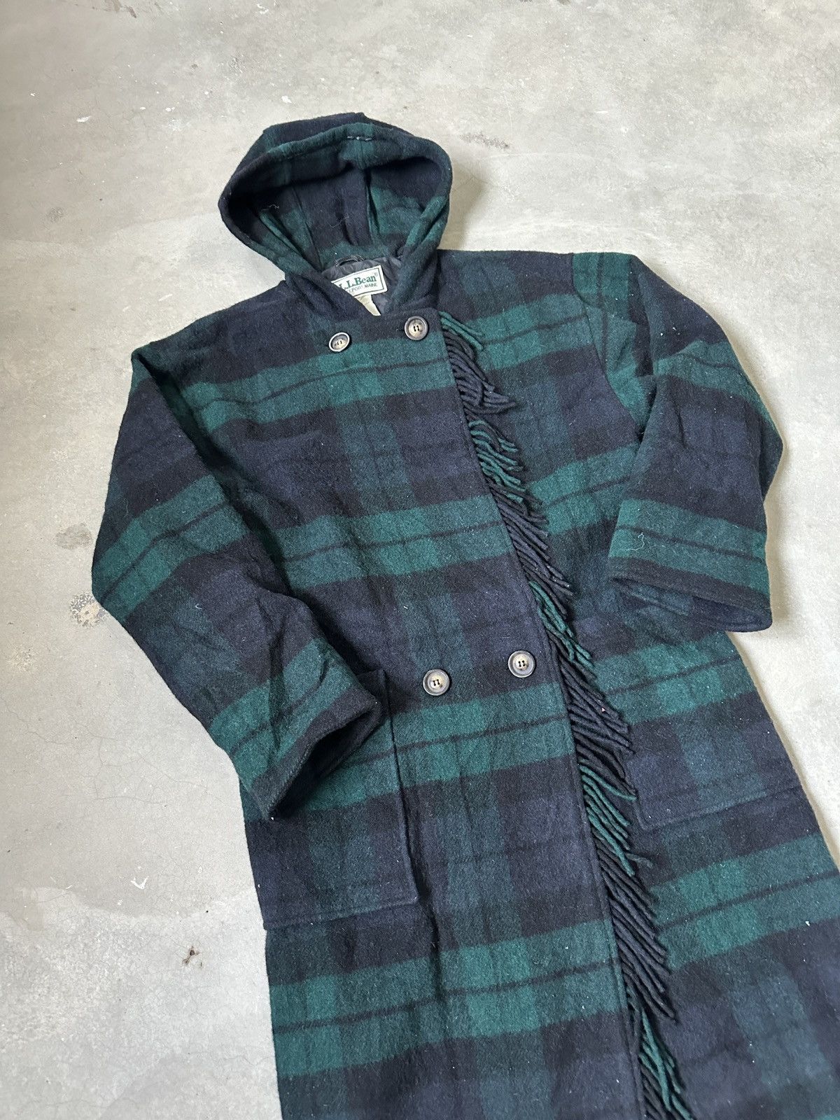 L.L. Bean VINTAGE L.L. BEAN MADE IN USA CHECKERED DOWN JACKET Size L / US 10 / IT 46 - 3 Thumbnail
