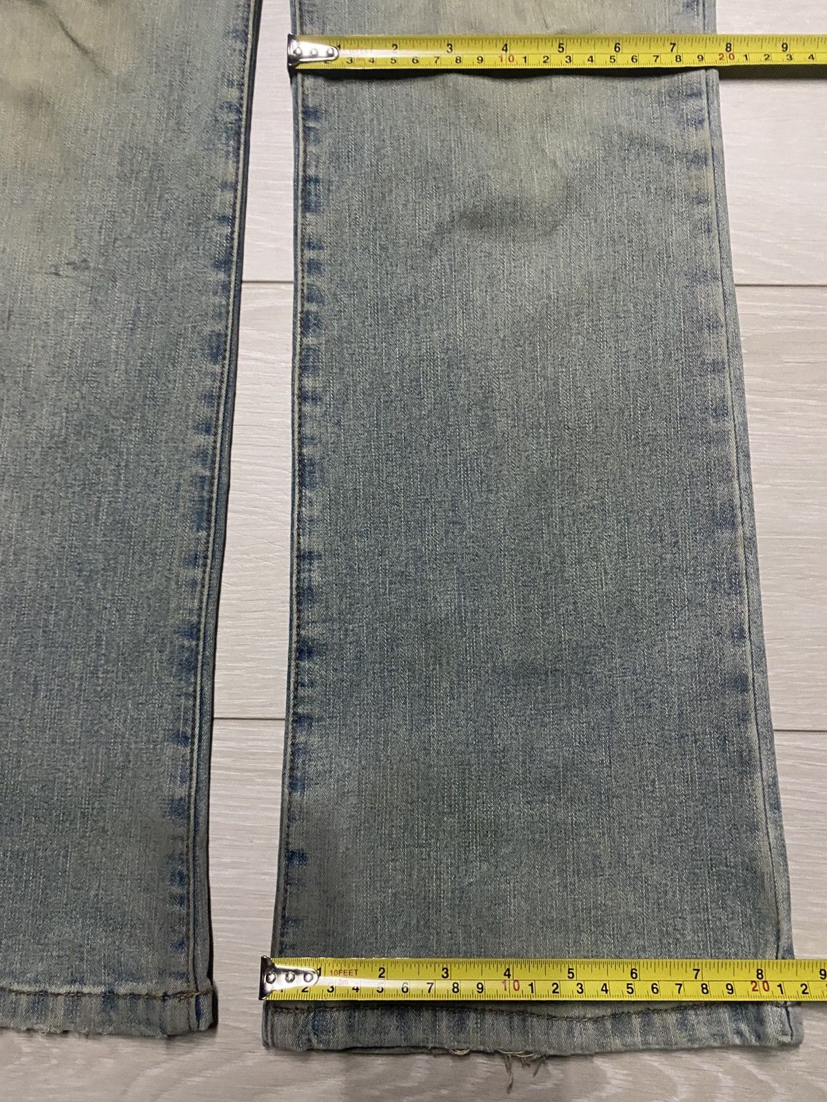 Vintage Vintage Japanese Brand Mud Wash Grunge Distressed Flare Jean Size US 30 / EU 46 - 14 Thumbnail