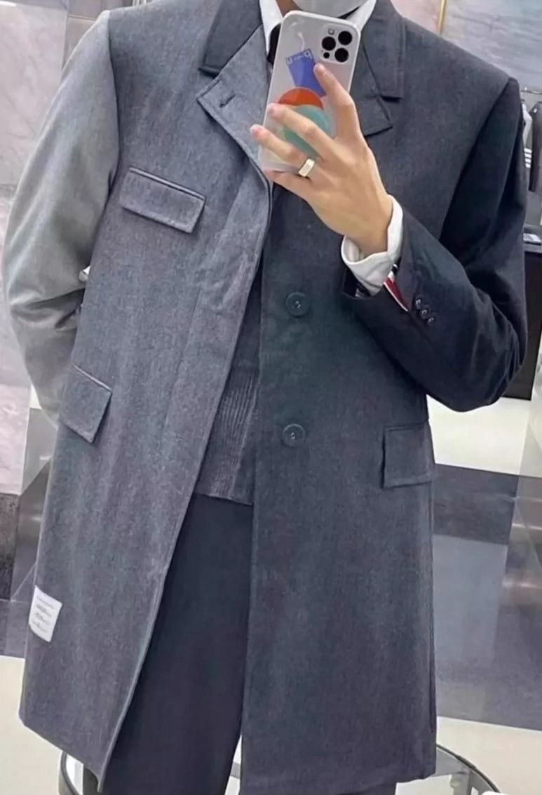 Thom Browne Thom Browne A woolen coat Size US XS / EU 42 / 0 - 6 Thumbnail