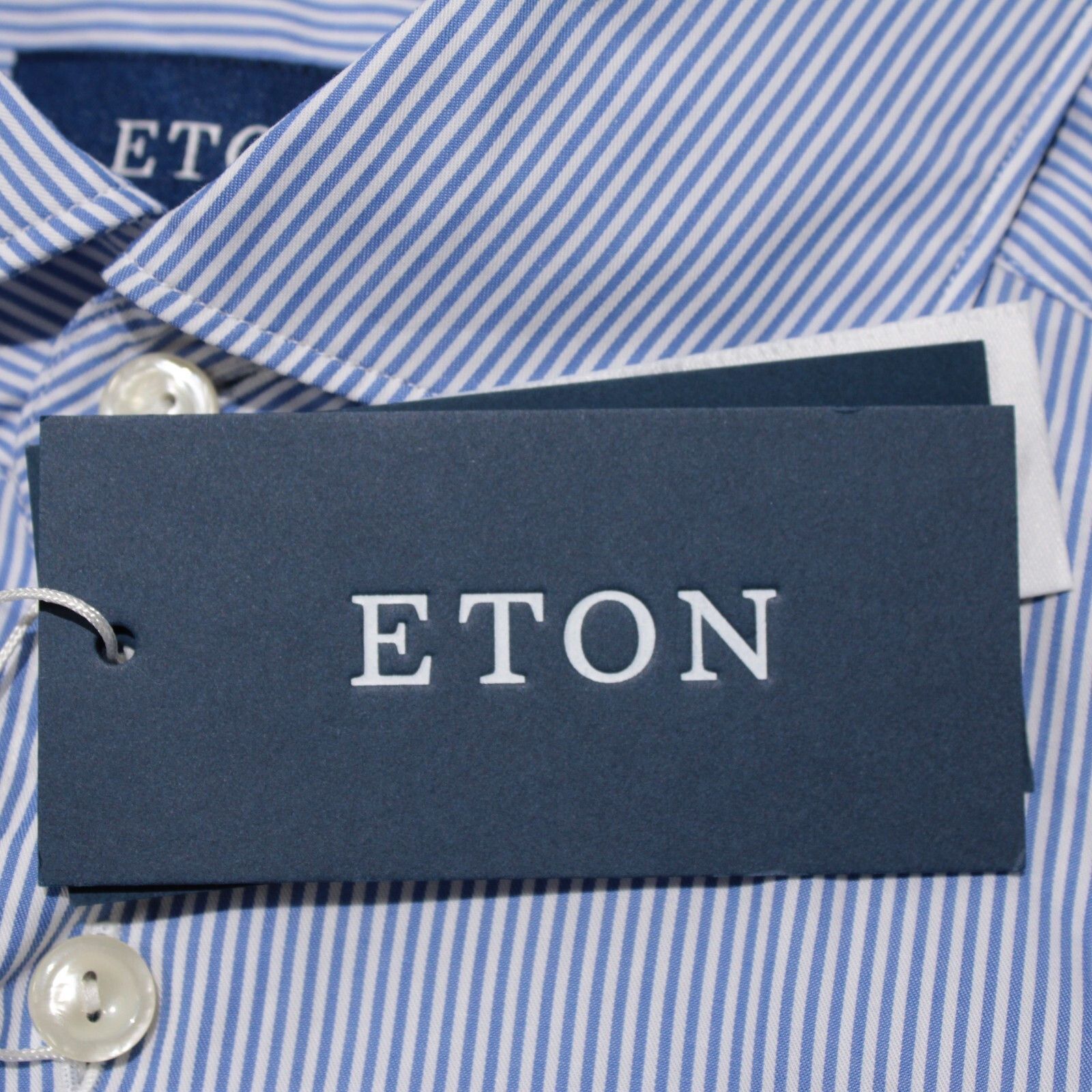 Eton Eton New with tags Shirt Size M US In Blue Size US M / EU 48-50 / 2 - 2 Thumbnail