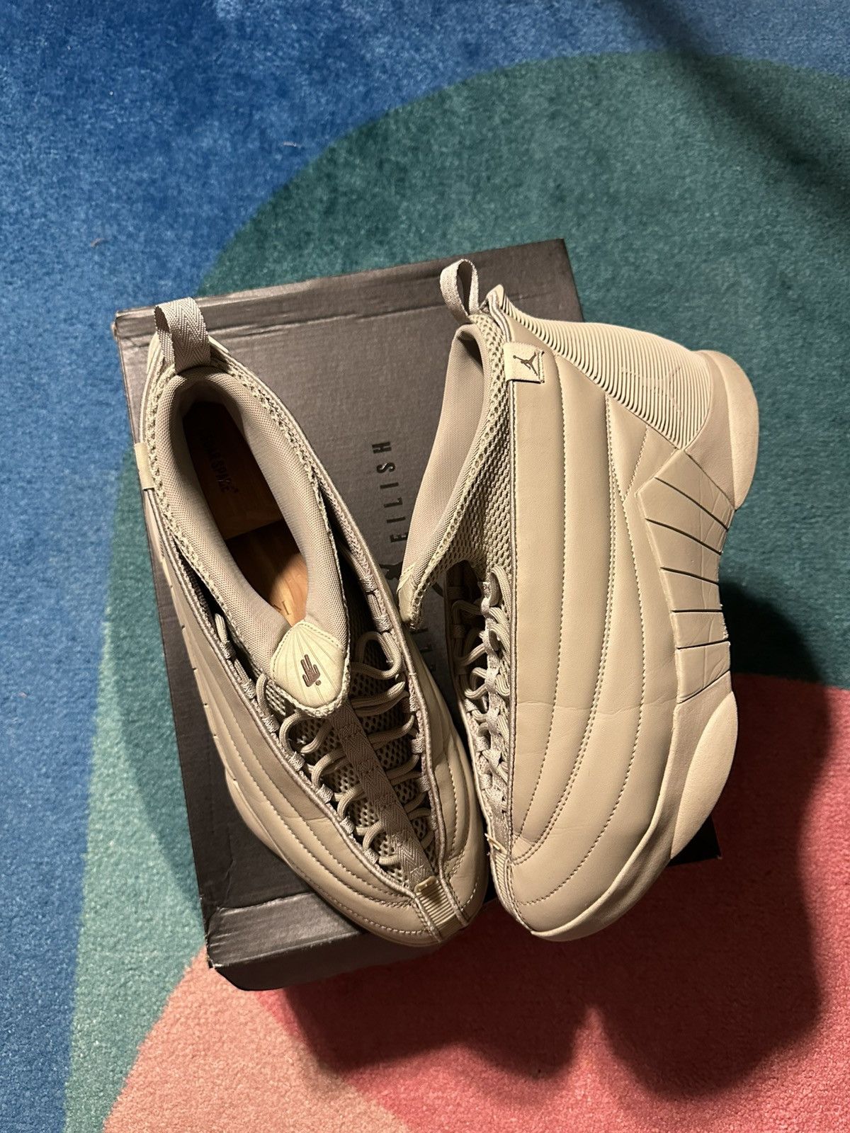 Billie Eilish × Jordan Brand Air Jordan 15 Retro x Billie Eillish Womens Size US 11.5 / EU 44-45 - 18 Thumbnail