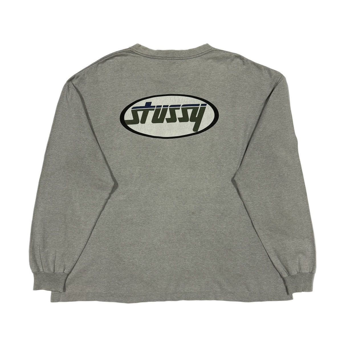 Stussy Vtg🔥90’s Stussy Oval Centre Single Longsleeve Tee Size US XL / EU 56 / 4 - 1 Thumbnail
