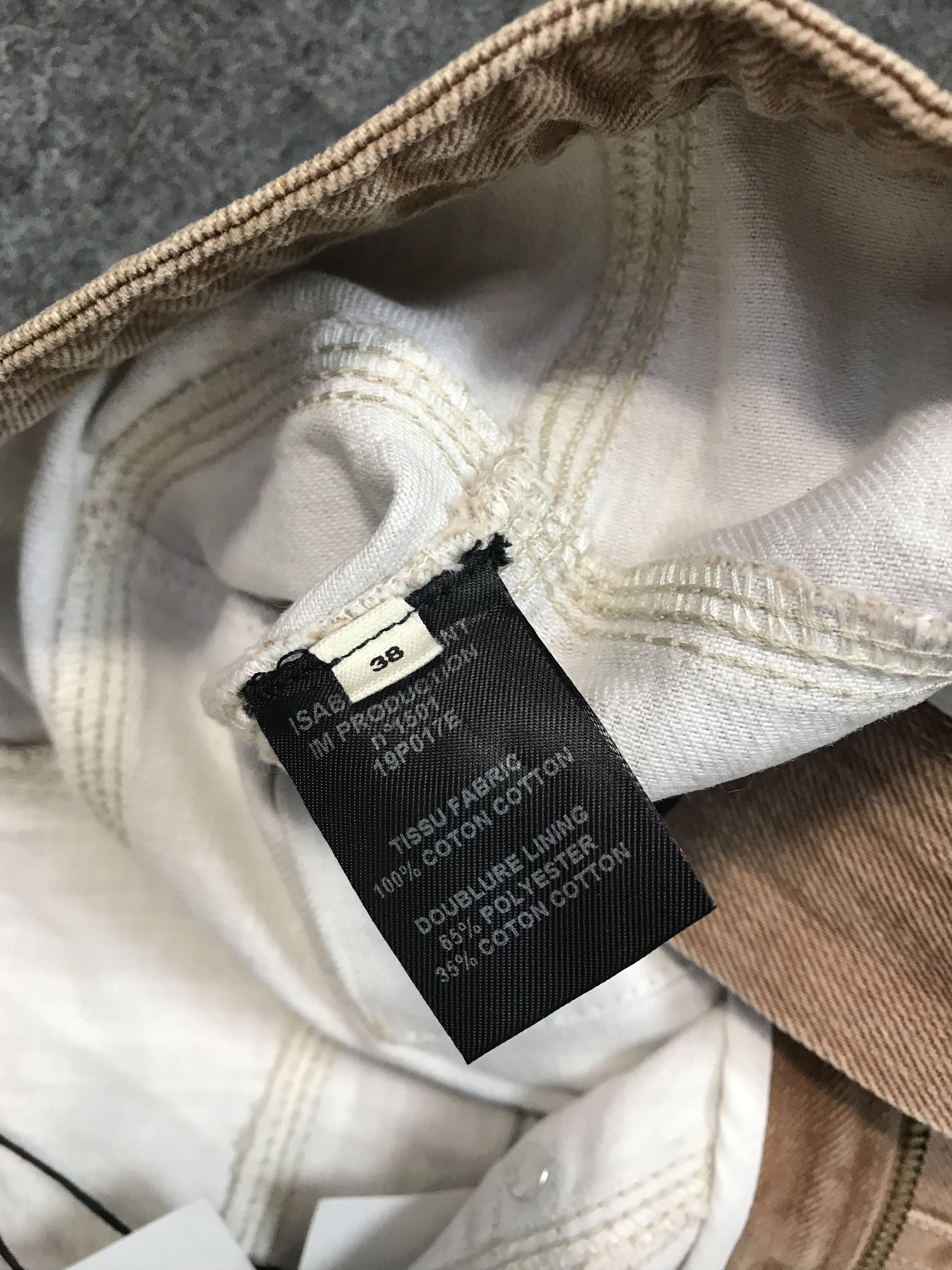 Isabel Marant Etoile Isabel ÉTOILE MARANT Straight Cut Workwear Carpenter Jeans Size 30" / US 8 / IT 44 - 12 Thumbnail