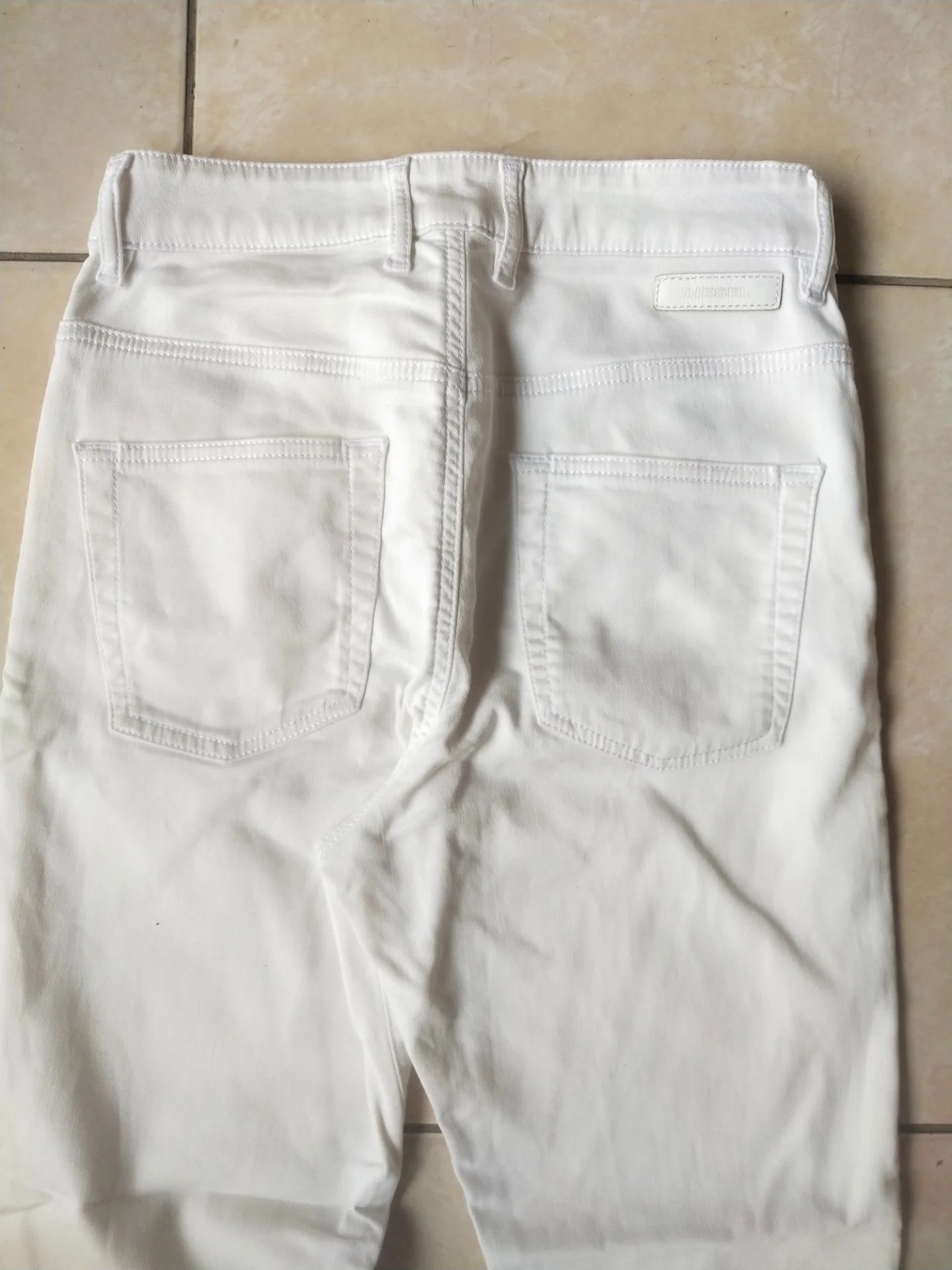 Diesel Diesel Candys-Ne Italy Women White Premium Skinny Denim Size 27" / US 4 / IT 40 - 5 Thumbnail