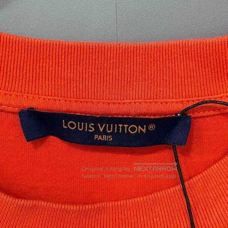 Louis Vuitton Louis Vuitton Orange twisted logo short sleeves Size US M / EU 48-50 / 2 - 6 Thumbnail