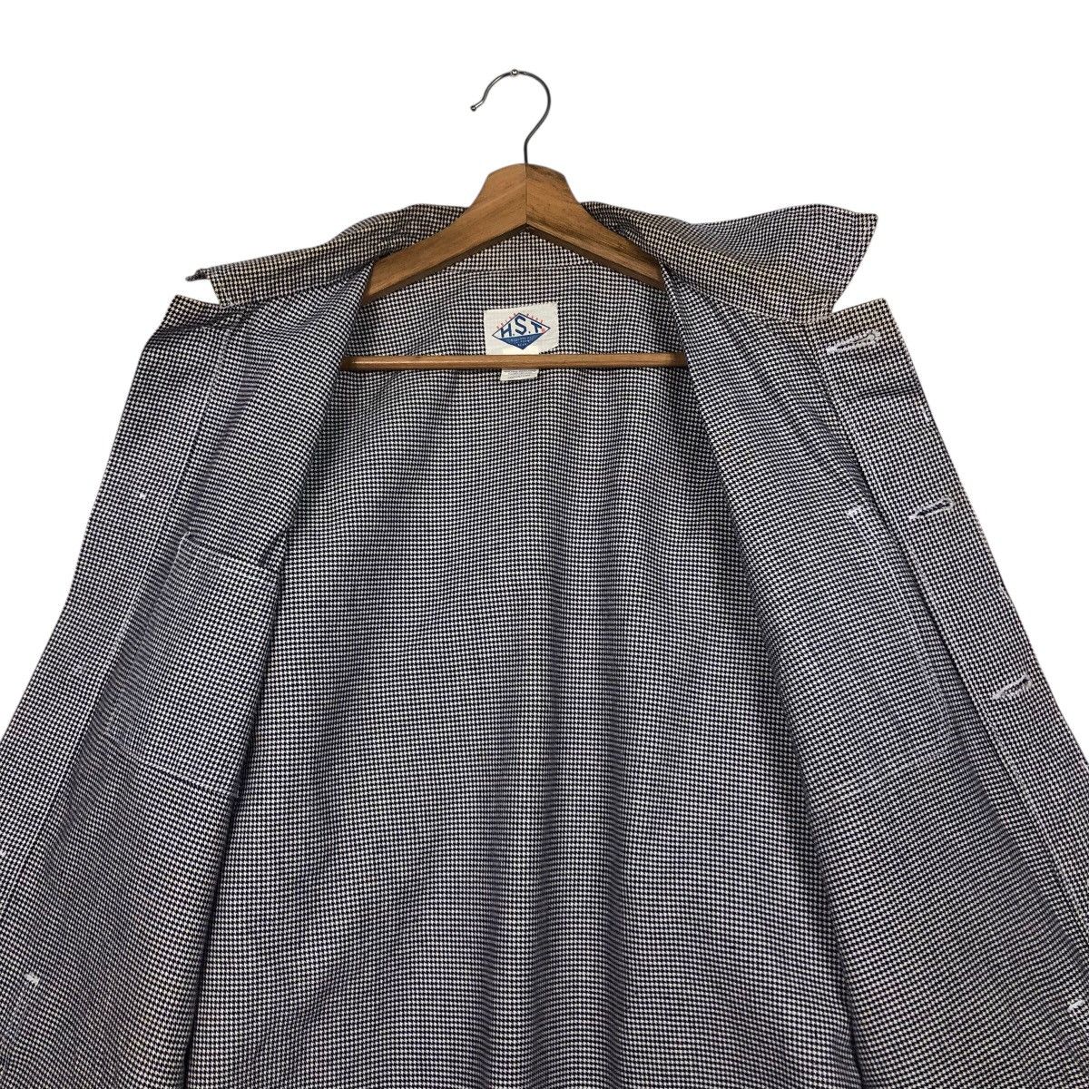Vintage Vintage H.S.T. Equipment Uniform Houndstooth Coat Size US M / EU 48-50 / 2 - 15 Thumbnail