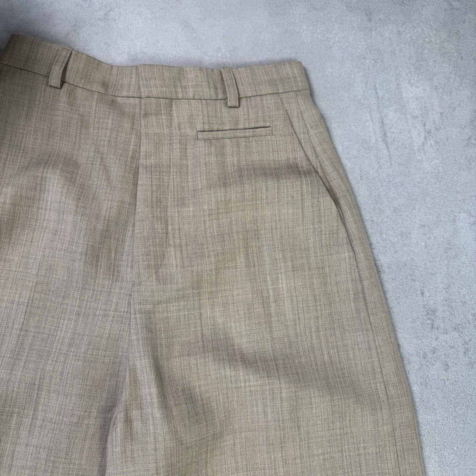 Jacquemus JACQUEMUS Le Coup De Soleil Beige Pants Size 36 Wool Size 26" / US 2 / IT 38 - 3 Thumbnail