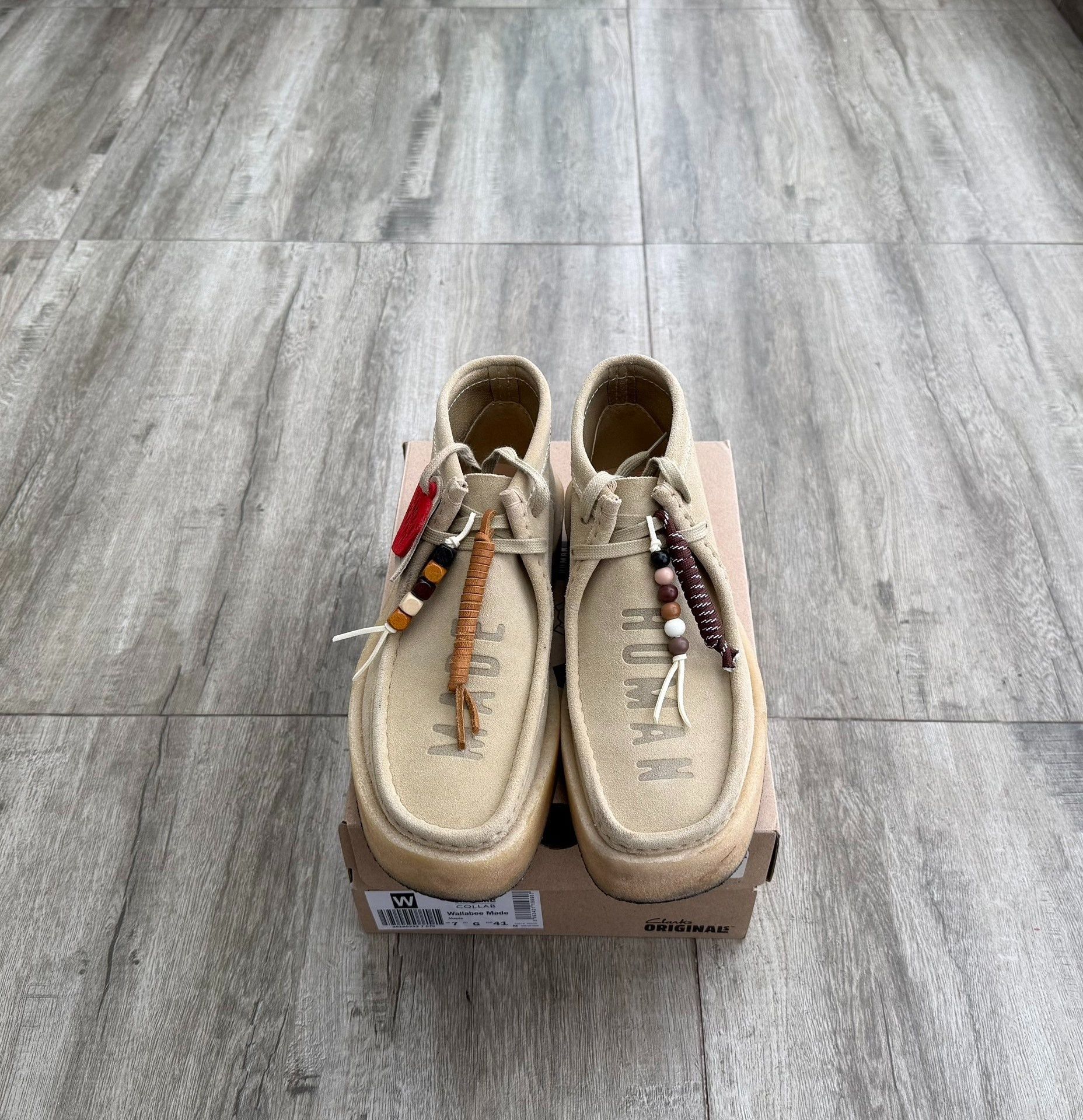 Human Made HUMAN MADE x Clarks Originals Wallabee Size US 8 / EU 41 - 1 Thumbnail