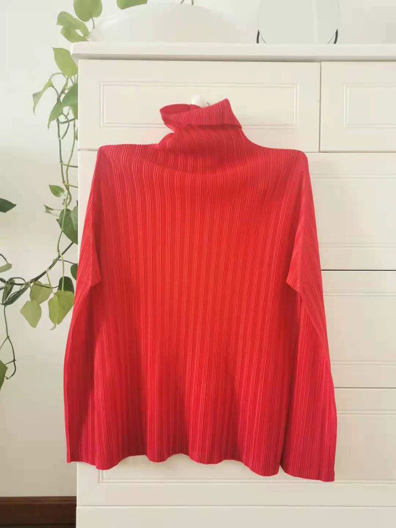 Issey Miyake issey miyake size:3 Magenta high-neck top 2506-Nextarrow Size XXS / US 00 / IT 34 - 1 Thumbnail