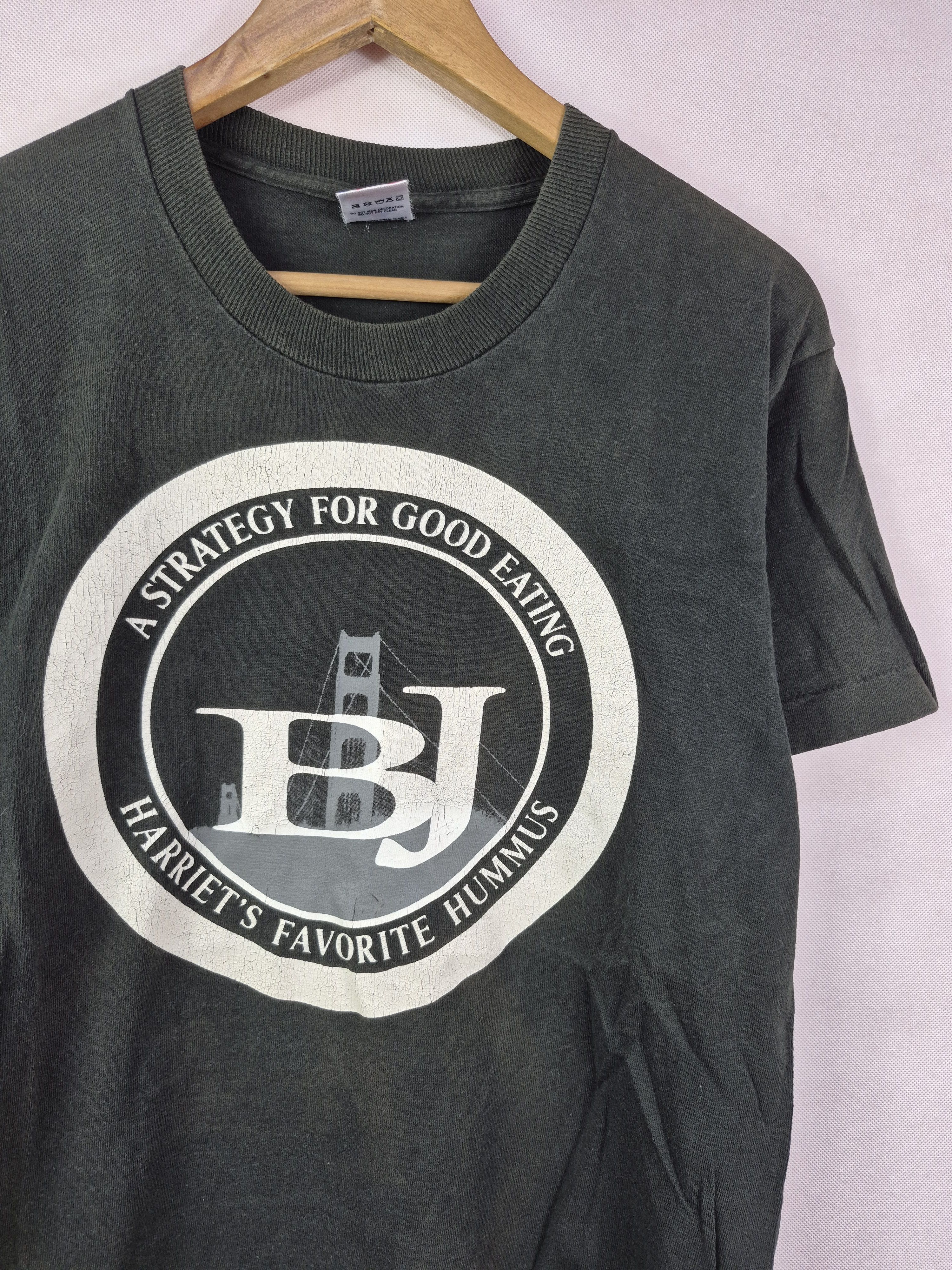 Vintage 🔥 Vintage 90s Philadelphia Best Hummus Tee Size US M / EU 48-50 / 2 - 3 Thumbnail