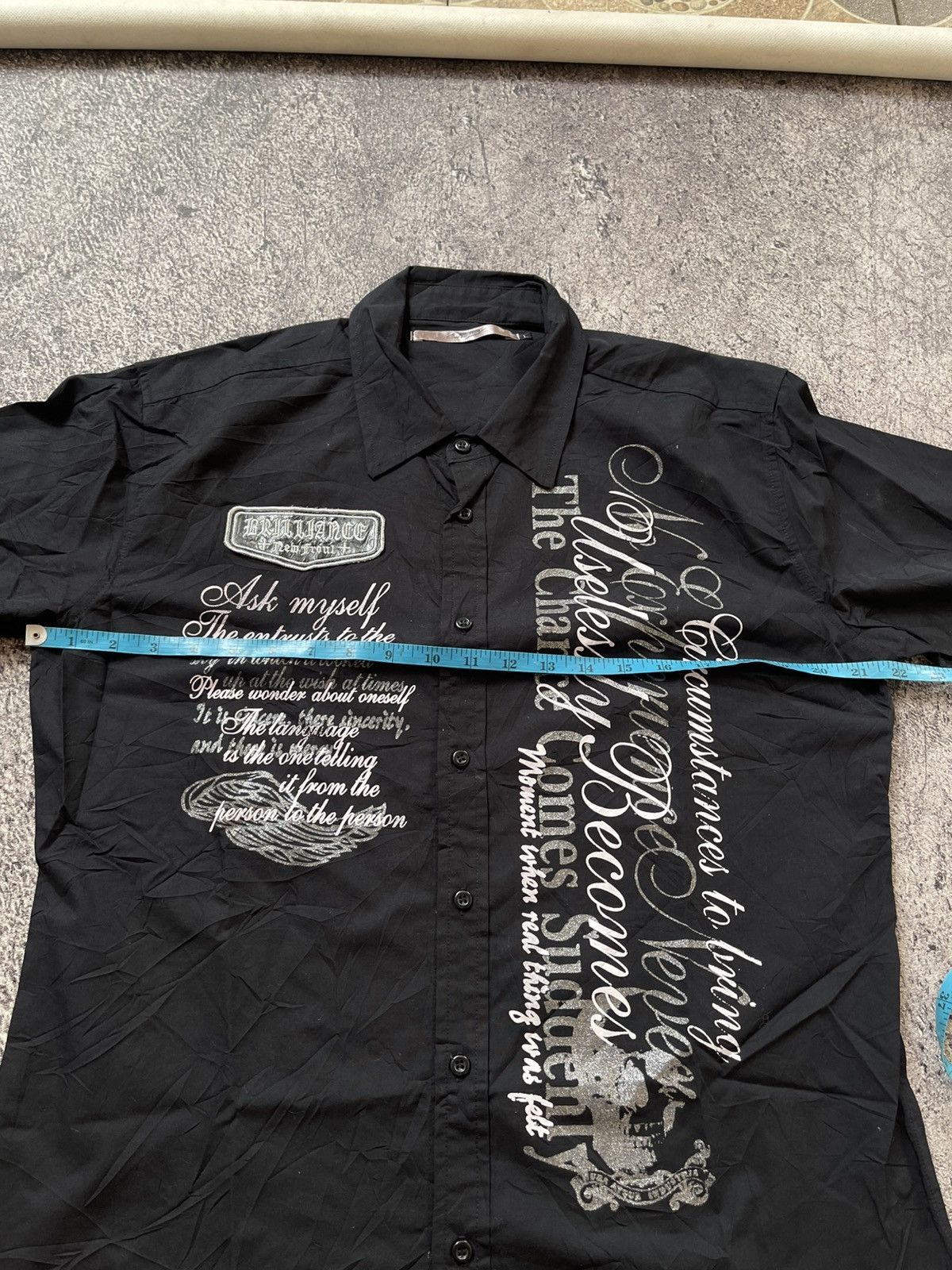 Japanese Brand Y2K Euroyal ifsixwasnine style shirt Size US L / EU 52-54 / 3 - 9 Thumbnail