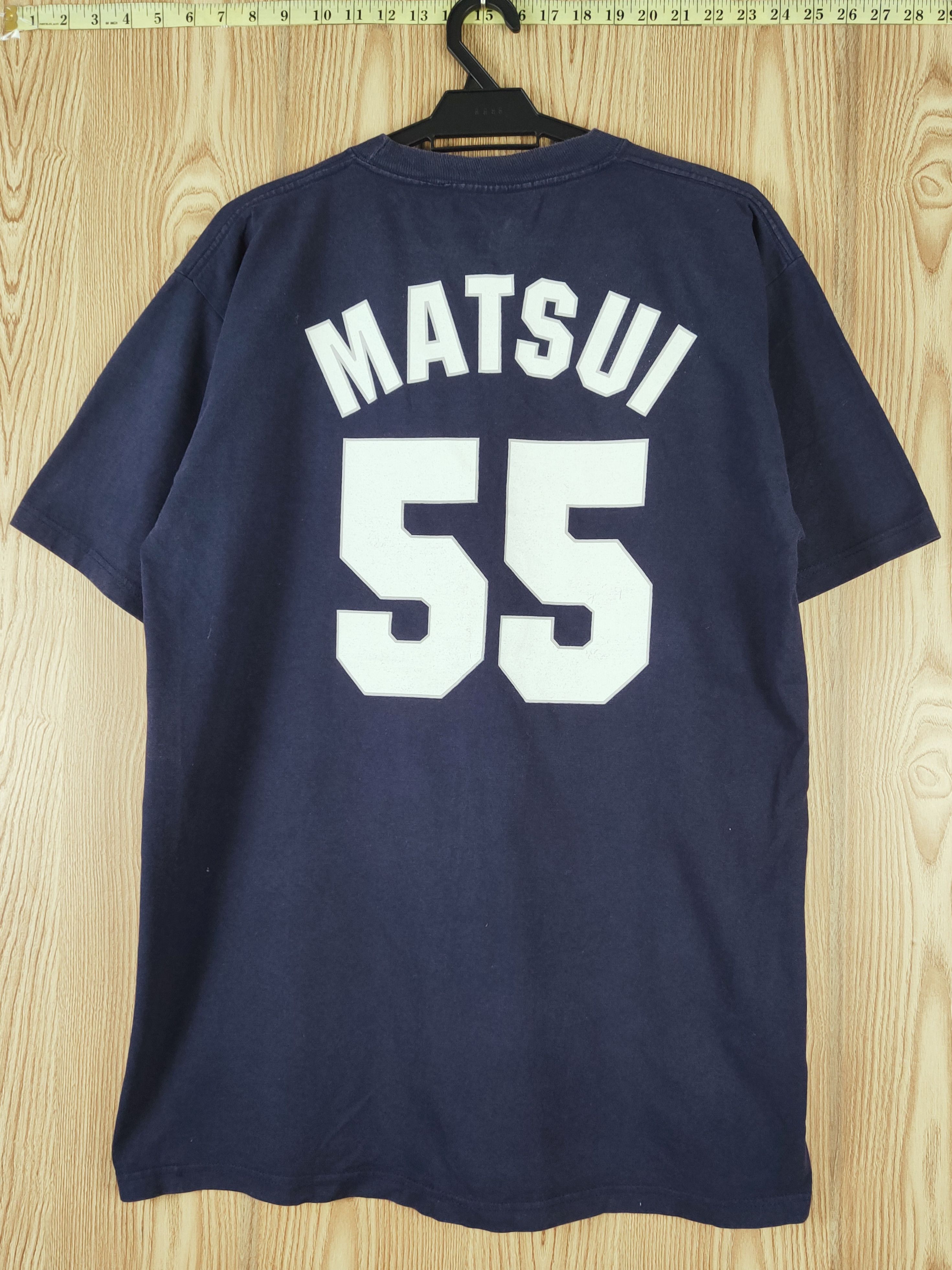 Japanese Brand Japan Matsui 55 NY Short Sleeve T-shirts #W407 Size US L / EU 52-54 / 3 - 8 Thumbnail