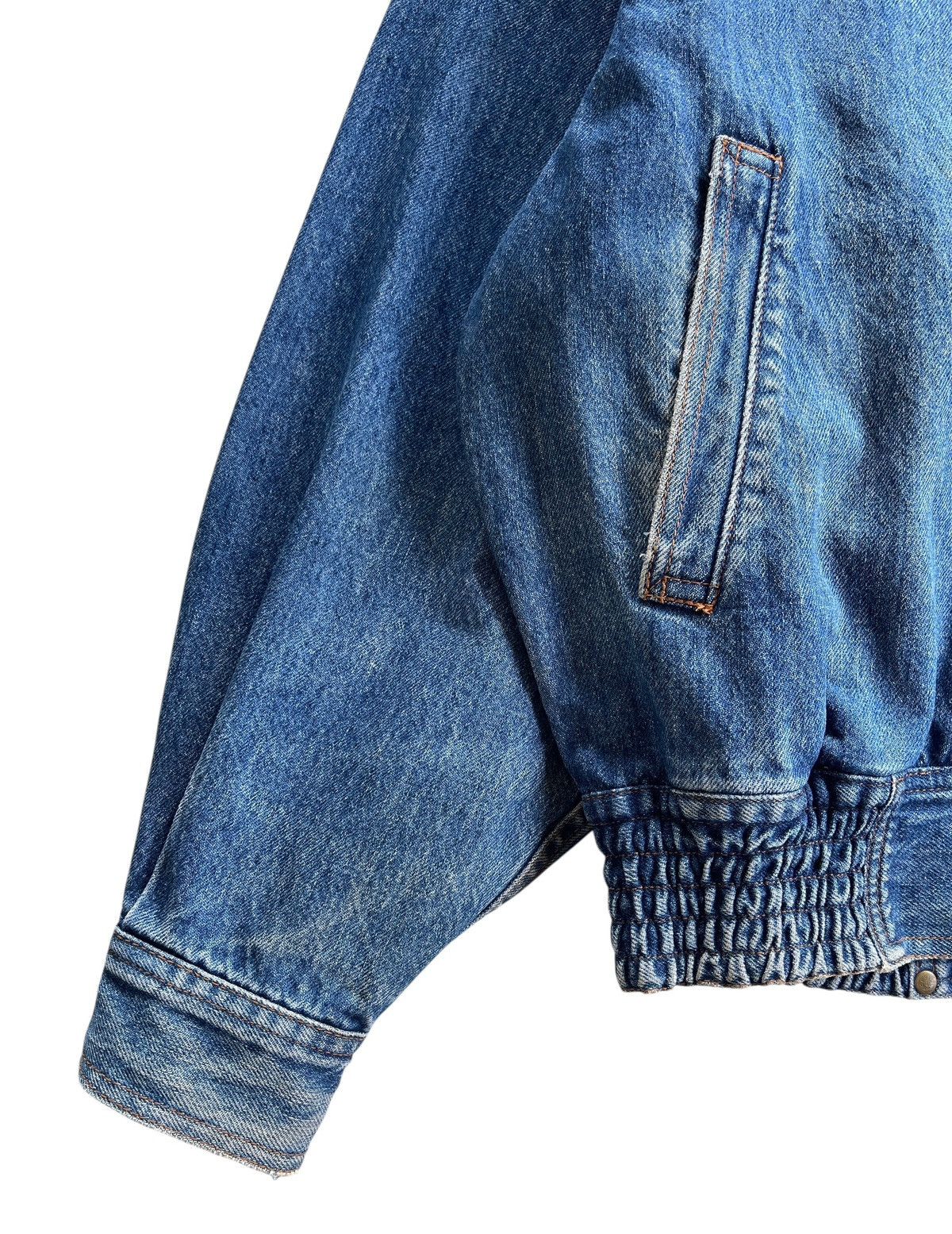 Trussardi Trussardi Denim Bomber Jacket Size US L / EU 52-54 / 3 - 10 Thumbnail