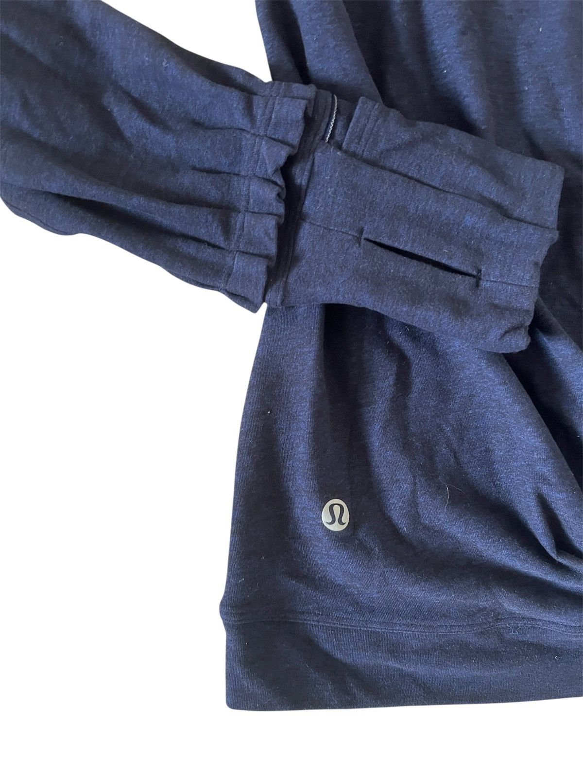 Lululemon Lululemon Women’s Extra Mile Hoodie Navy Blue | Small Size S / US 4 / IT 40 - 3 Thumbnail