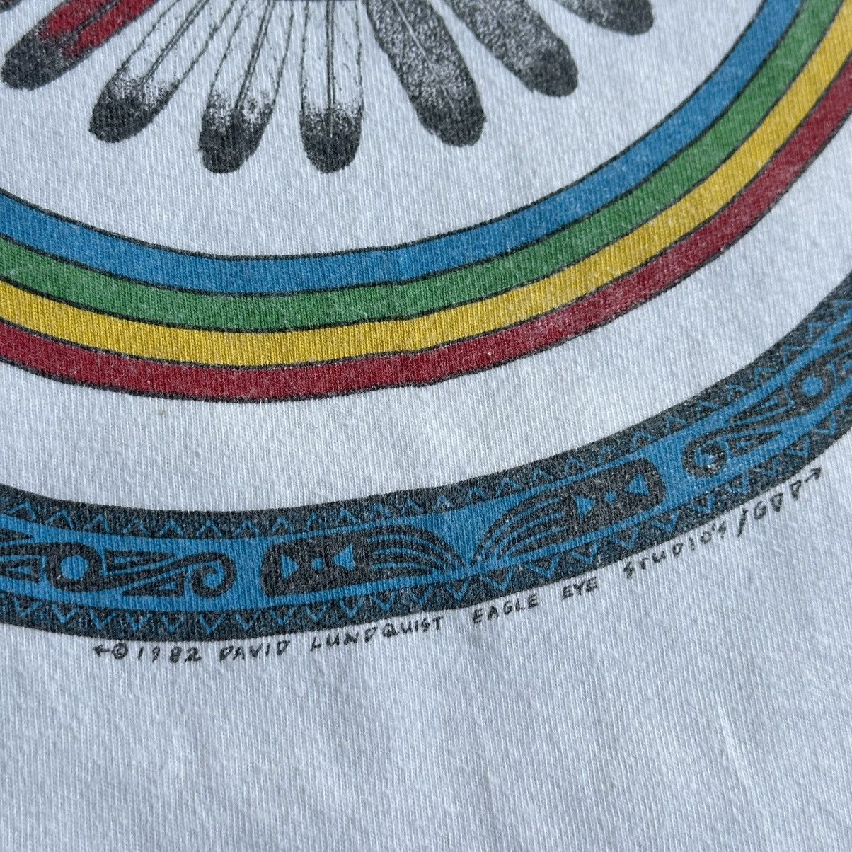 Grateful Dead Rare Vintage 1982 Grateful Dead David Lundquist Eagle Tee Size US XL / EU 56 / 4 - 5 Thumbnail