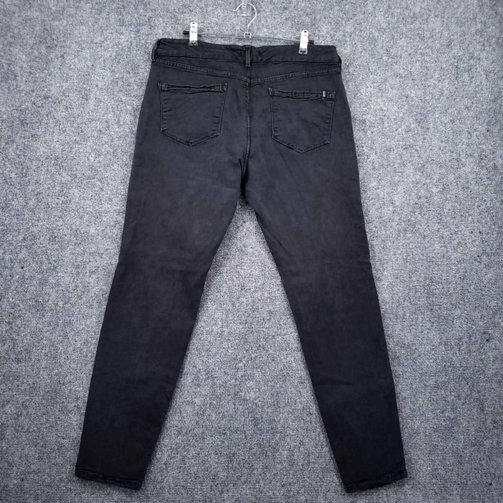 Buffalo David Bitton Buffalo David Bitton Jeans Womens 32 Skinny Dark Wash Black Denim Size 24" / US 00 / IT 34 - 2 Thumbnail