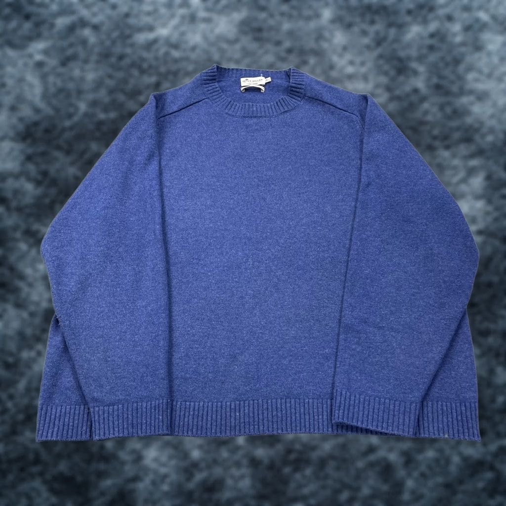 Peter Millar Peter Millar Sweater Mens 2XL Blue Crown Vintage Merino Wool Knit Golf Crew Shirt Size US XXL / EU 58 / 5 - 1 Thumbnail