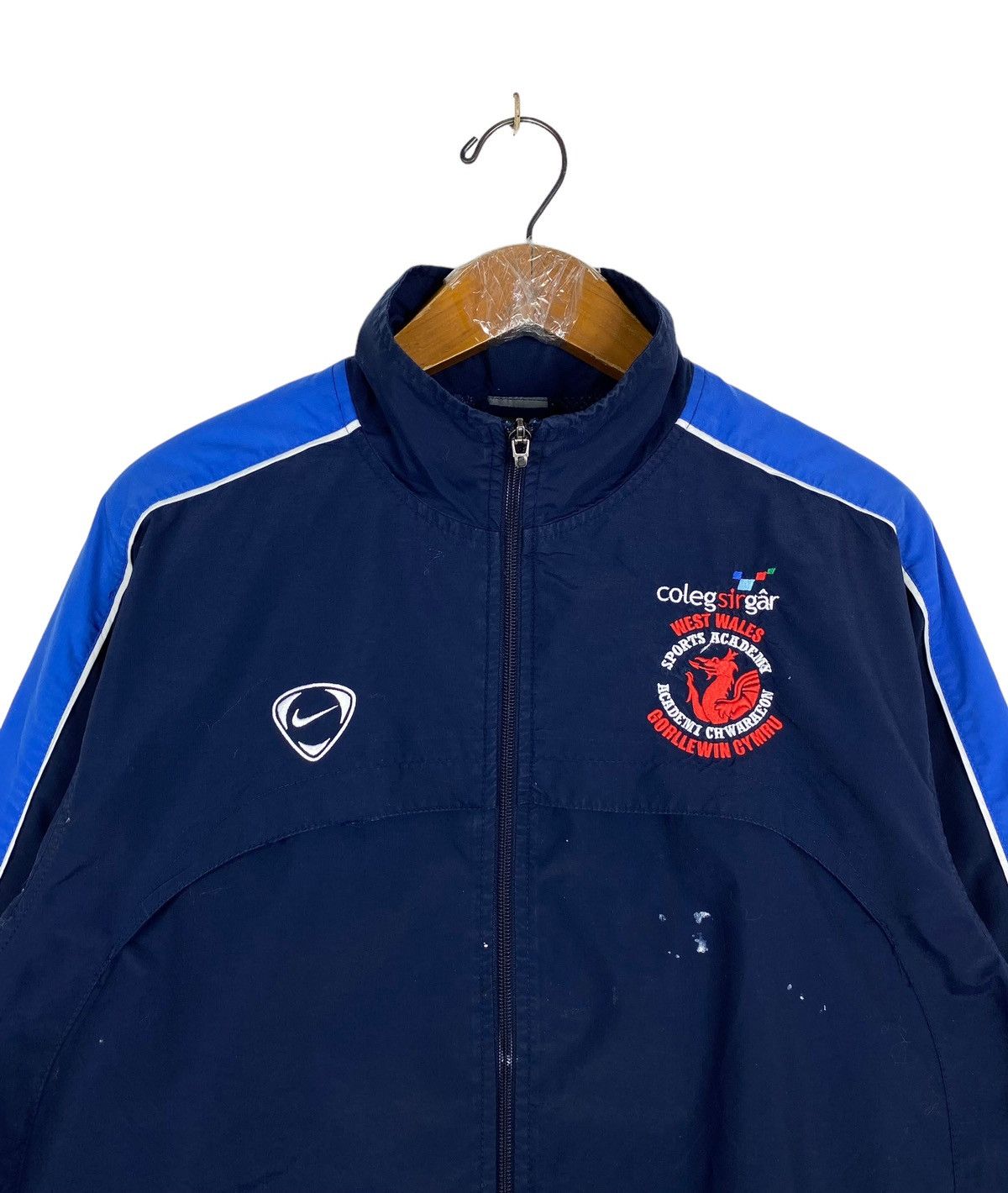 Nike Rare‼️ Nike Colegsirgar Sport Academy Zipper Jacket Size US M / EU 48-50 / 2 - 4 Thumbnail