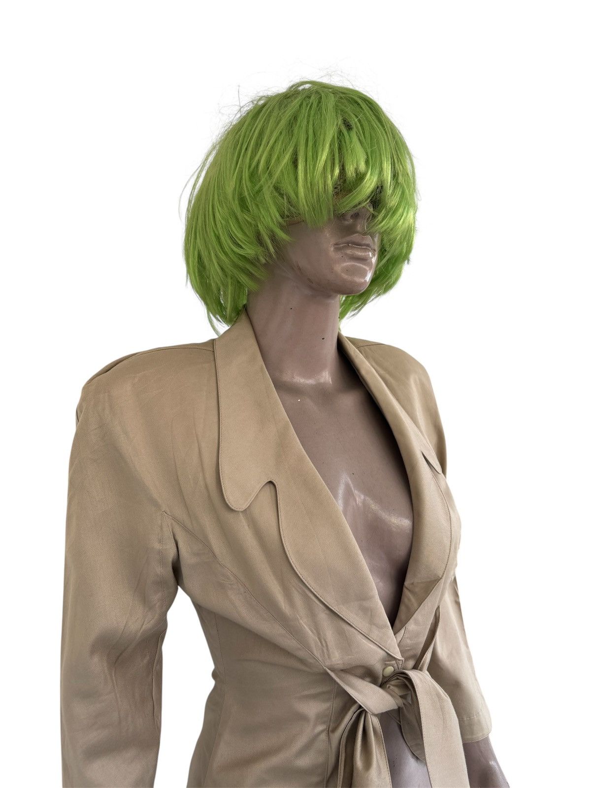 Thierry Mugler 1980s Corset Blazer Jacket Size S / US 4 / IT 40 - 2 Thumbnail