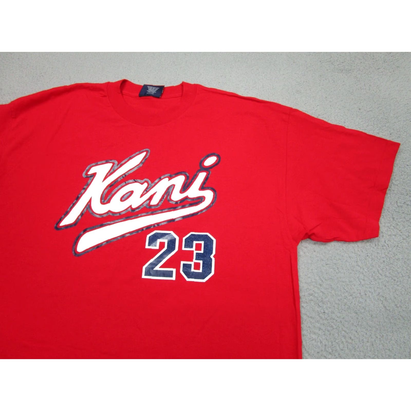 Karl Kani VINTAGE Karl Kani Shirt mens 2XL red Tupac 2 Pac 90s y2k Hip Hop Rap Baggy Big Crew Neck Short Sleeve Logo California, Hip Hop Mens 2XL Red T-Shirt Size US XXL / EU 58 / 5 - 2 Thumbnail