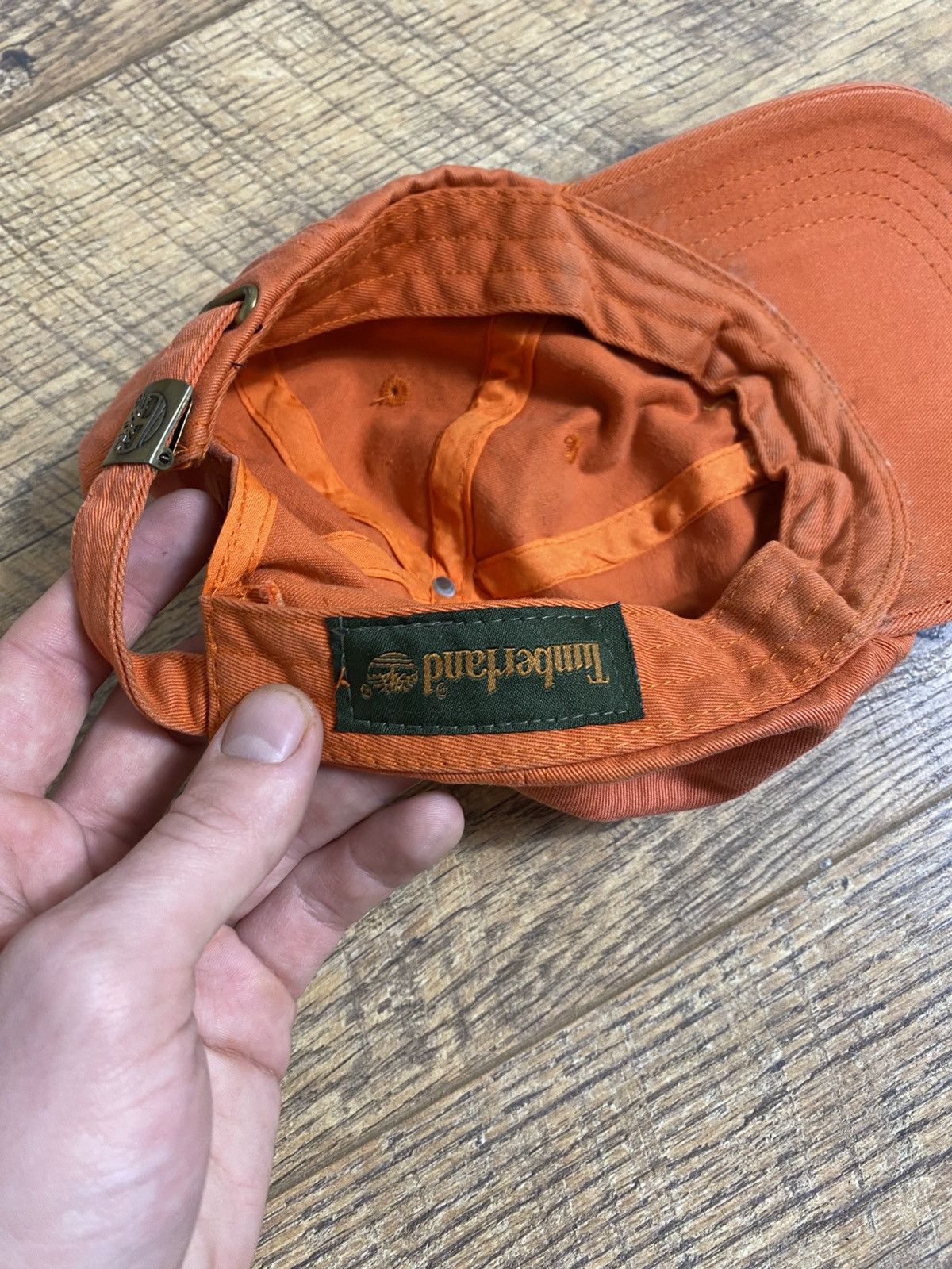 Timberland Vintage Timberland Logo Cap | Y2K Gorpcore Earth Tone 90s Size ONE SIZE - 12 Thumbnail