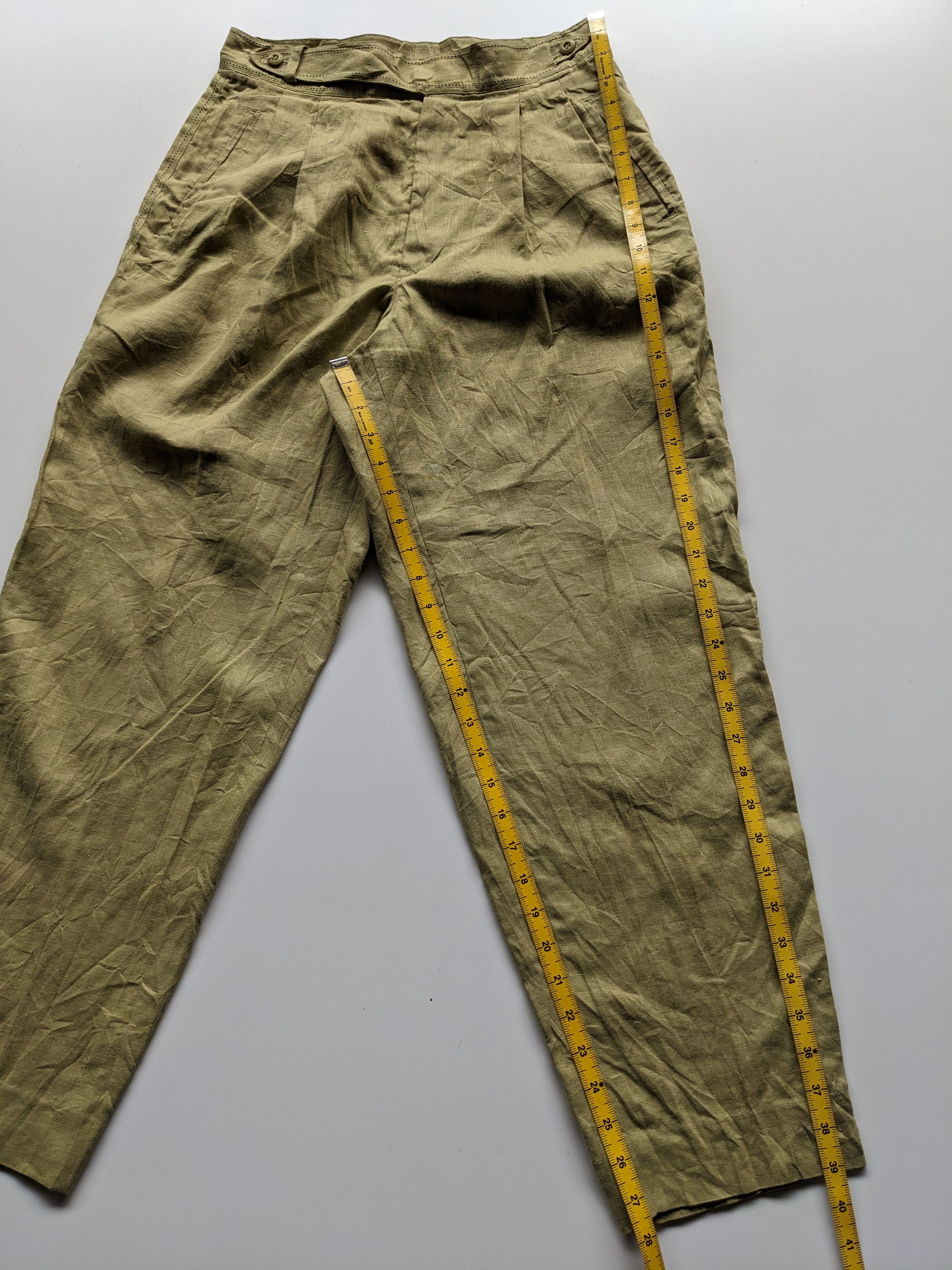 Issey Miyake × Vintage Vintage Issey Miyake hemp relaxed pant Size US 28 / EU 44 - 8 Thumbnail