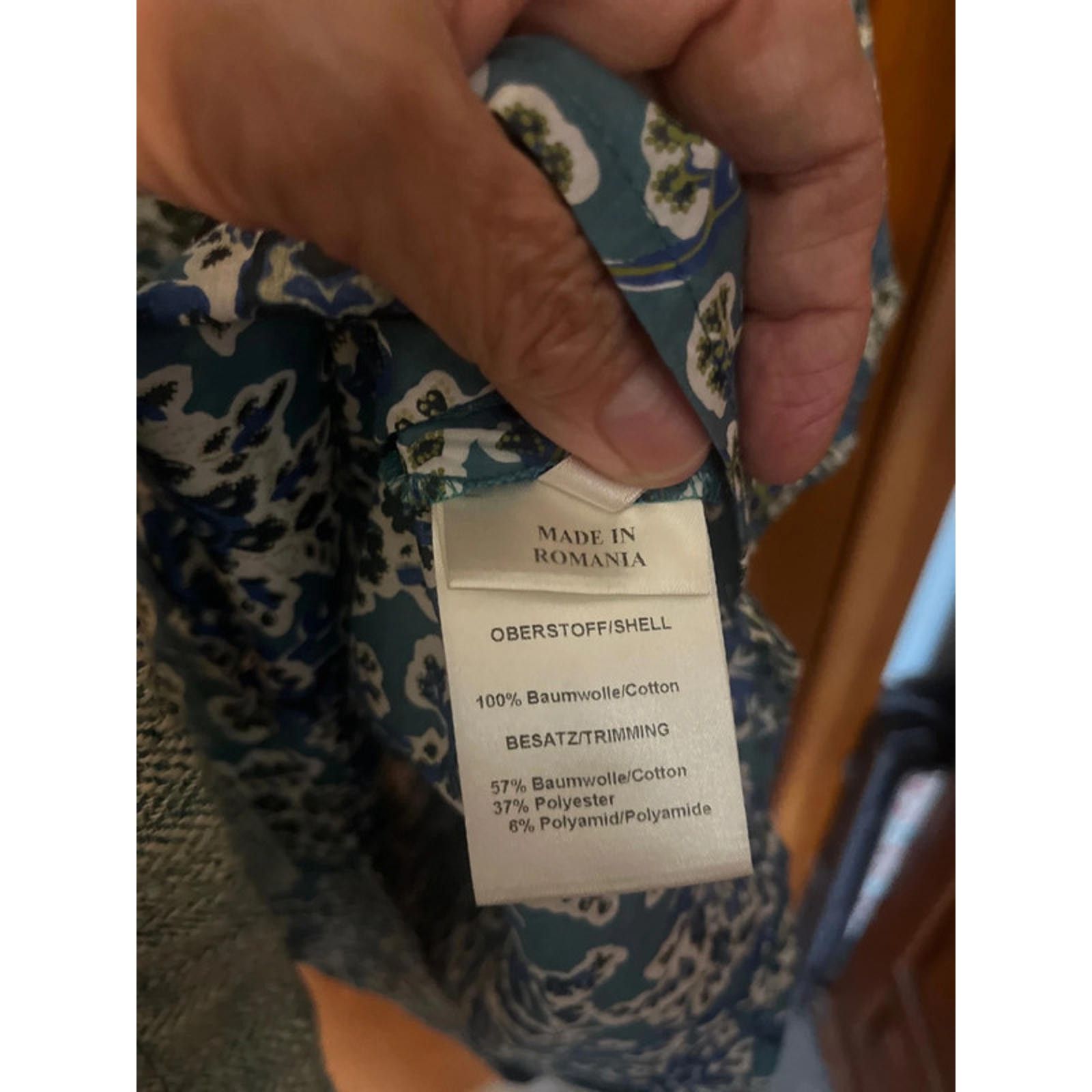 DOROTHEE SCHUMACHER Vtg Schumacher Designer Dress Jacket Green Blue Romania Size XS / US 0-2 / IT 36-38 - 12 Thumbnail