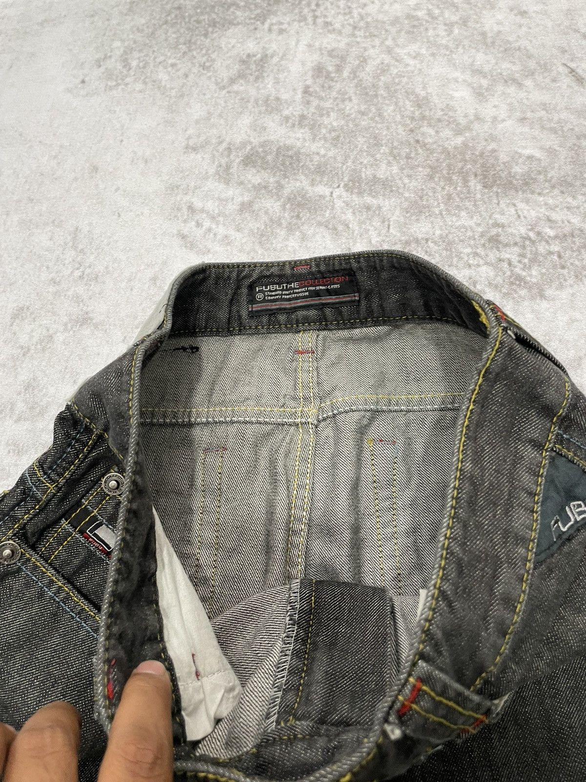 Hysteric Glamour × If Six Was Nine × Le Grande Bleu (L.G.B.) 2000s Fubu poem jnco denim y2k style Size US 29 - 7 Thumbnail