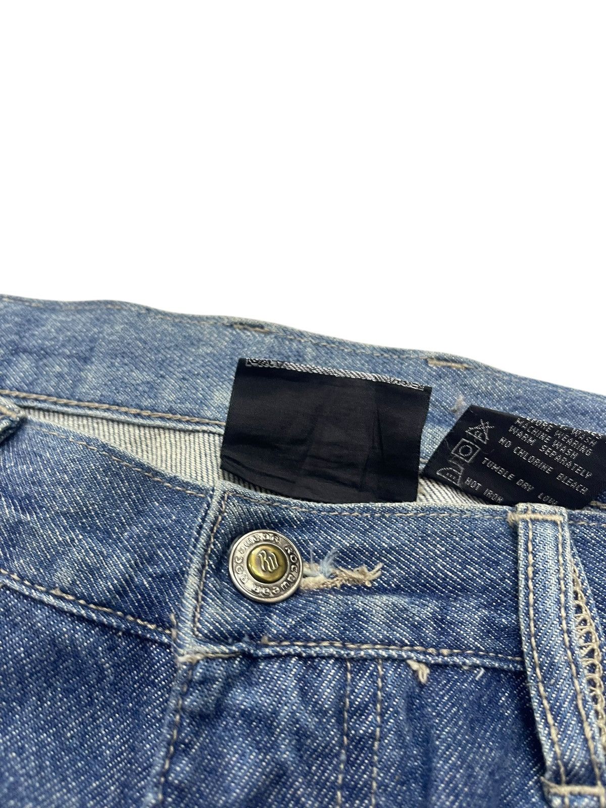 JNCO Y2K Rocawear Double Pocket Carpenter Jorts Size US 36 / EU 52 - 5 Thumbnail