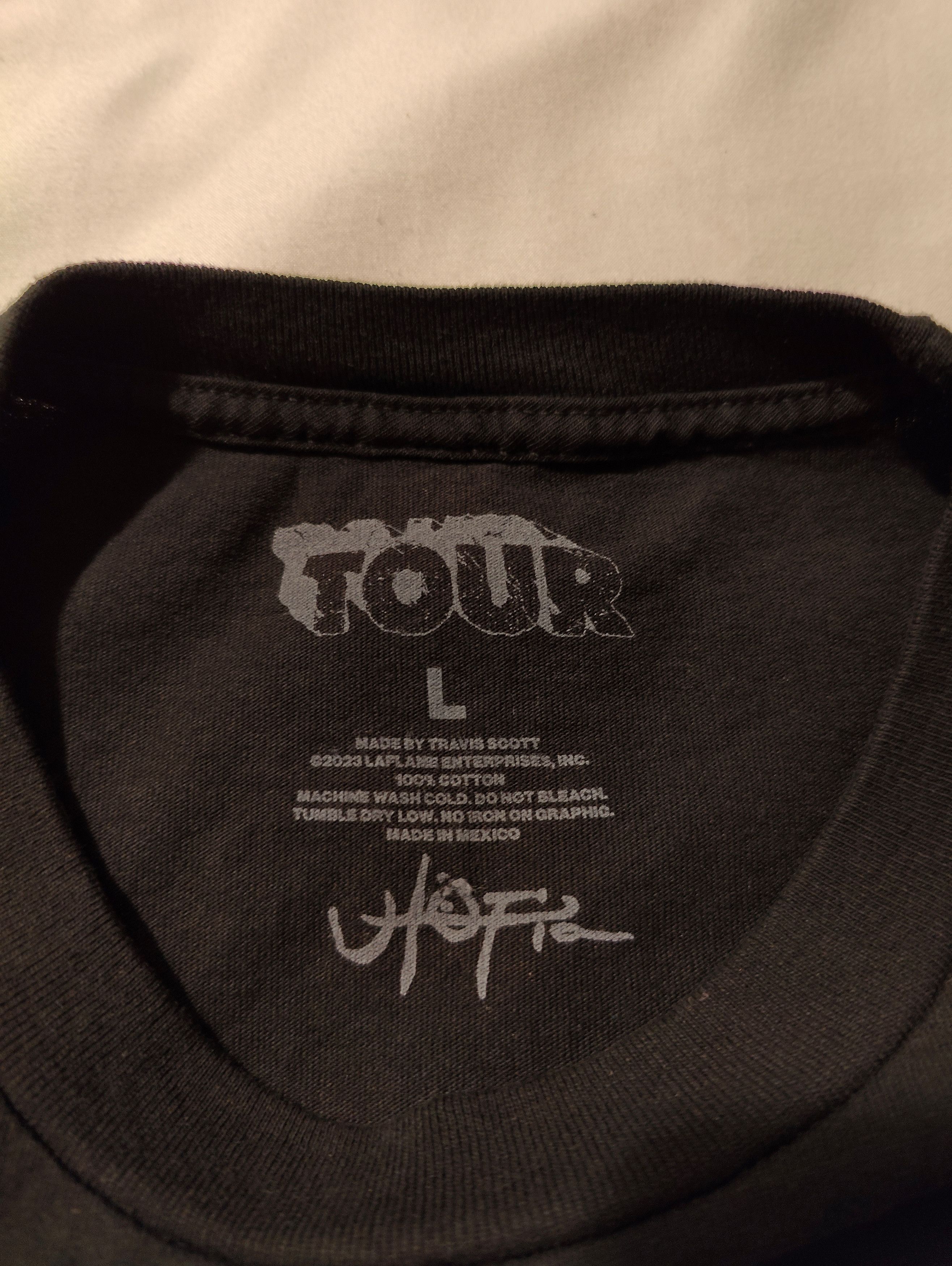 Travis Scott Travis Scott Delresto (Echoes) Tee - Circus Maximus Tour Size US L / EU 52-54 / 3 - 3 Thumbnail