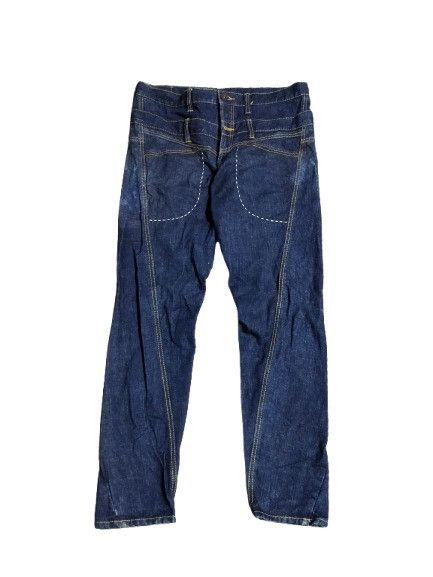Japanese Brand Oraffito Stitch Double Waist Jeans Size US 34 / EU 50 - 1 Thumbnail