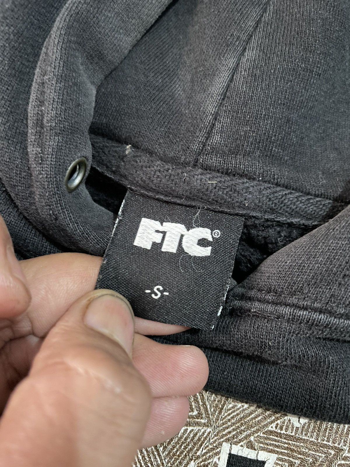 FTC × Vintage Vintage FTC Skateboarding Hoodie Sweatshirt Big Logo Black Size US S / EU 44-46 / 1 - 8 Thumbnail