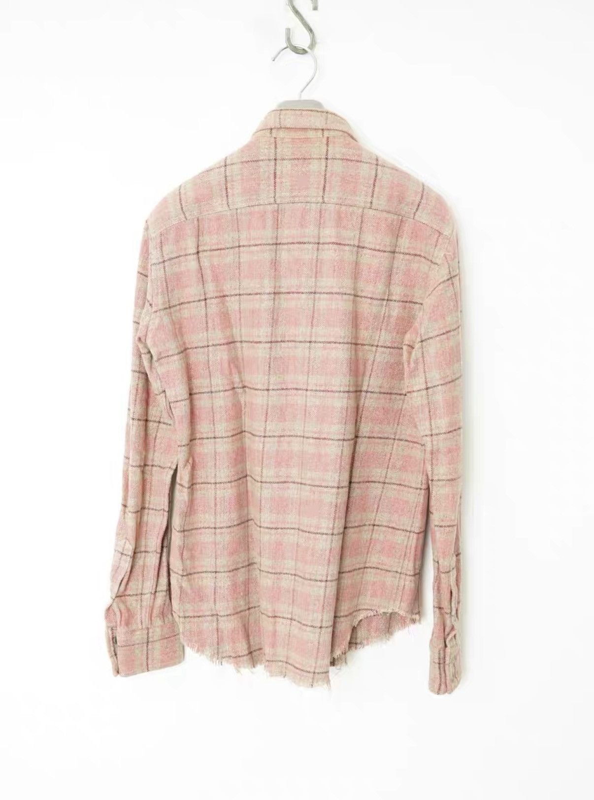The Letters The Letters Plaid Distressed Shirt Size US M / EU 48-50 / 2 - 6 Thumbnail