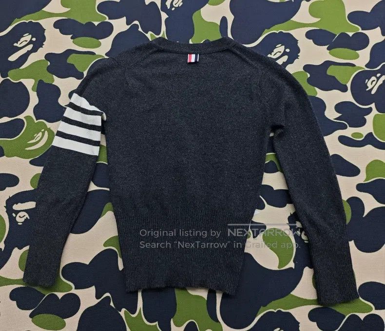 Thom Browne Thom Browne Gray cardigan Size XS / US 0-2 / IT 36-38 - 2 Thumbnail