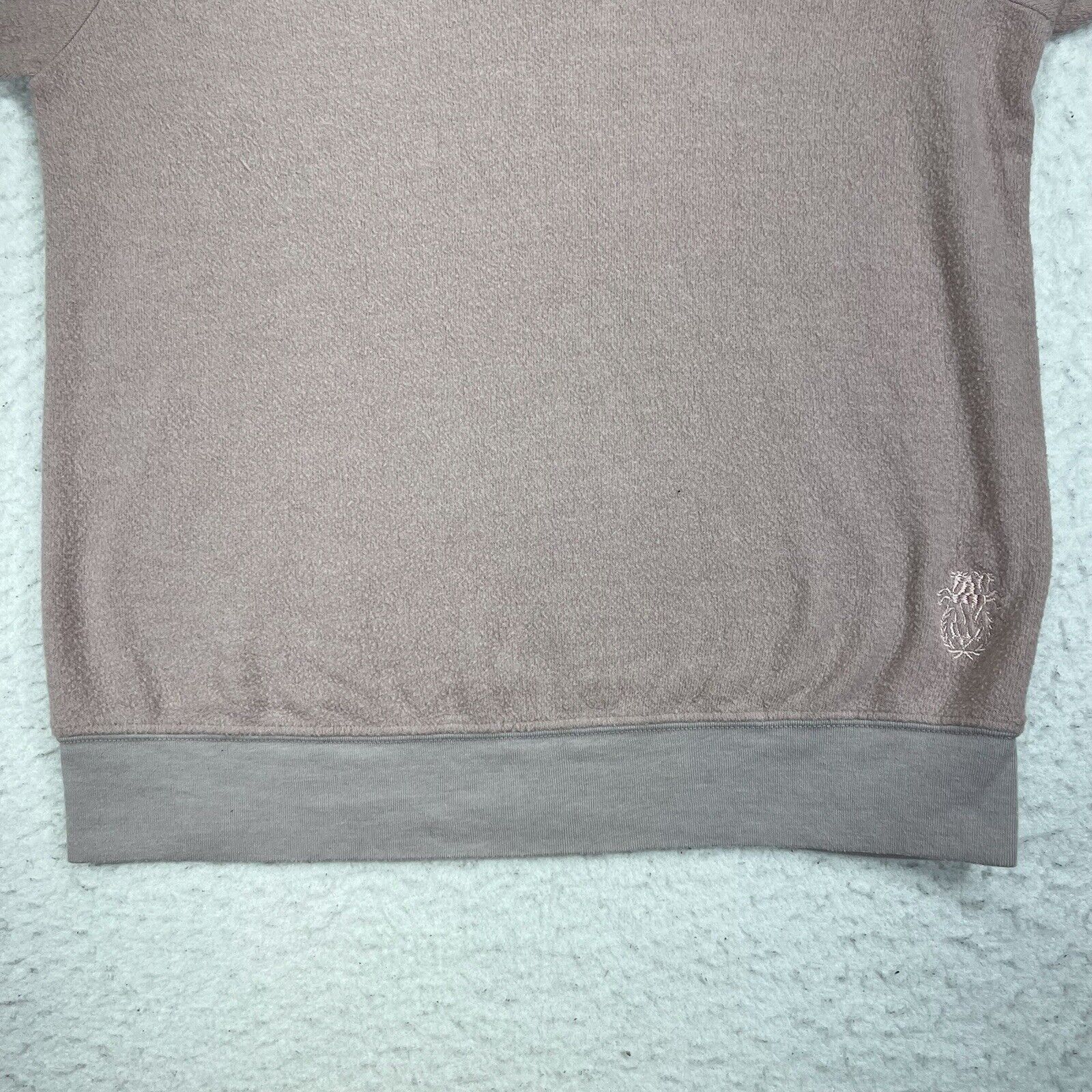 Wildfox Wildfox Sweater Pullover V Neck Mauve Pink Polyester Blend Size S / US 4 / IT 40 - 3 Thumbnail
