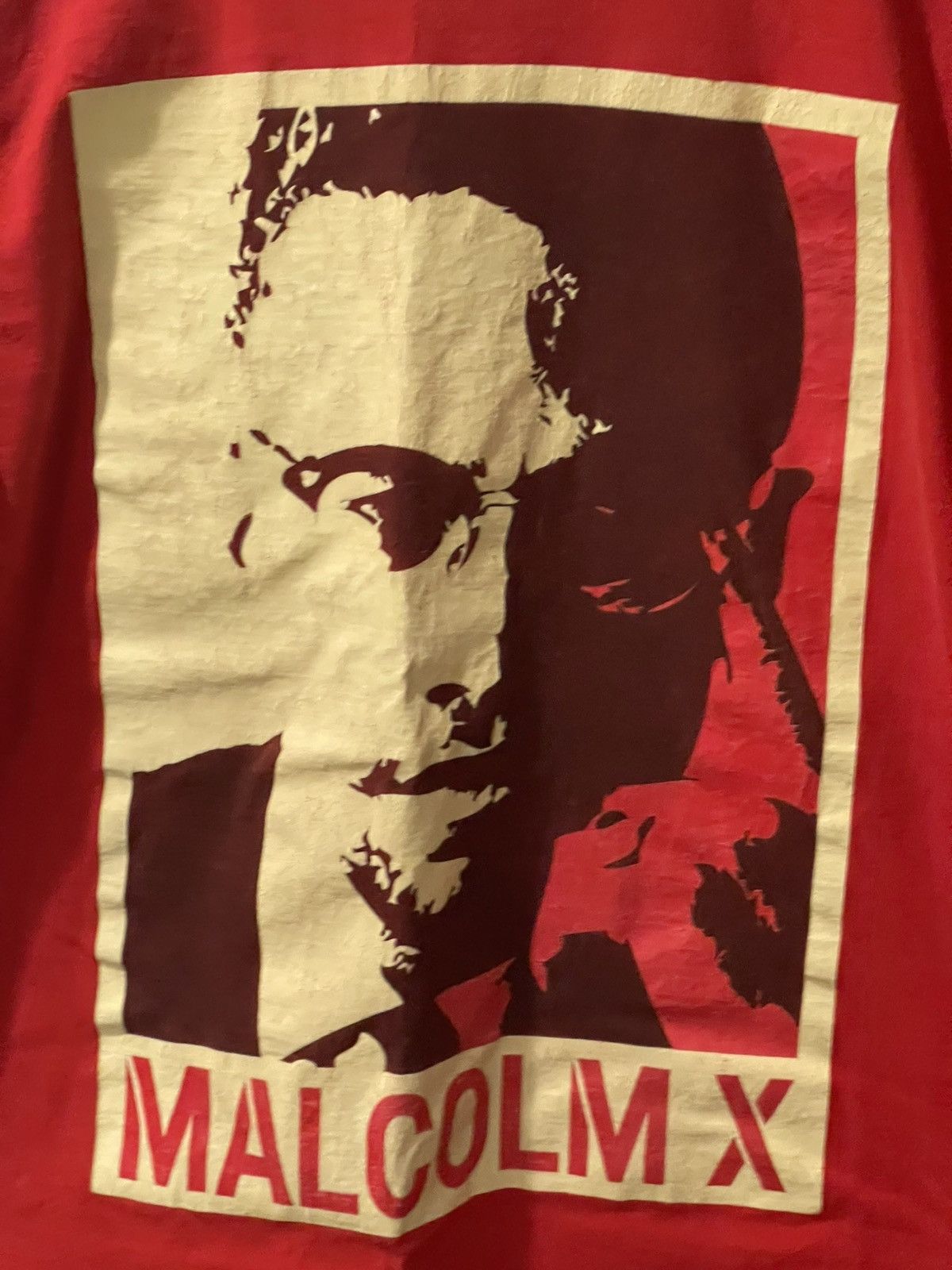 Vintage Vintage Malcolm X “Propaganda” Leader Shirt Size Medium Size US M / EU 48-50 / 2 - 2 Thumbnail