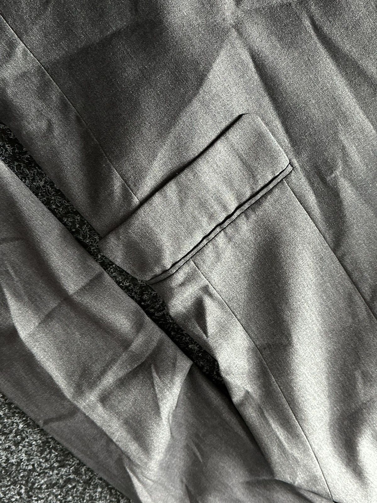 Loro Piana × Vintage 70s vintage Loro Piana Blazer Jacket gray 100% lana Size US XL / EU 56 / 4 - 6 Thumbnail