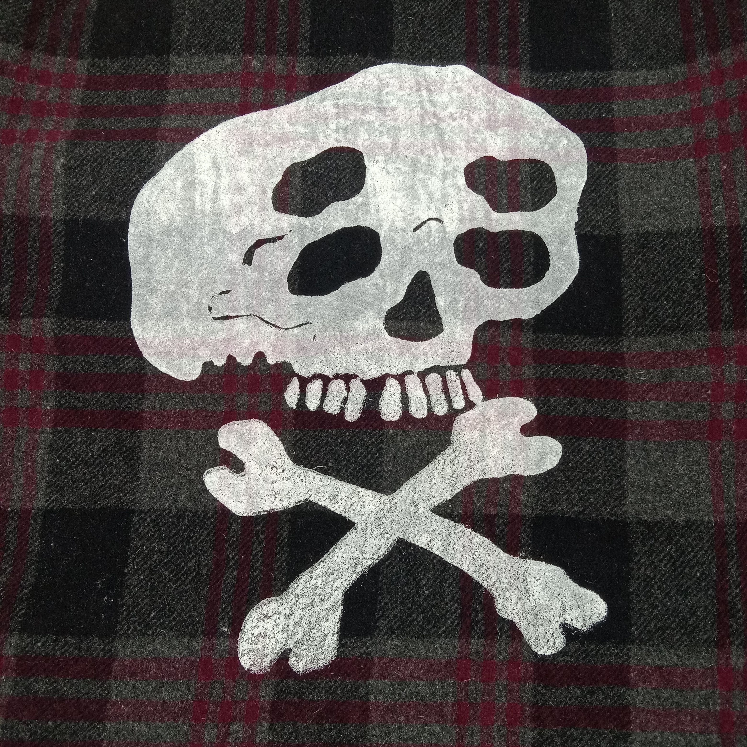 Japanese Brand × Vintage Nice Jacket Custom Skulls Design Streetwear Style Size US L / EU 52-54 / 3 - 2 Thumbnail