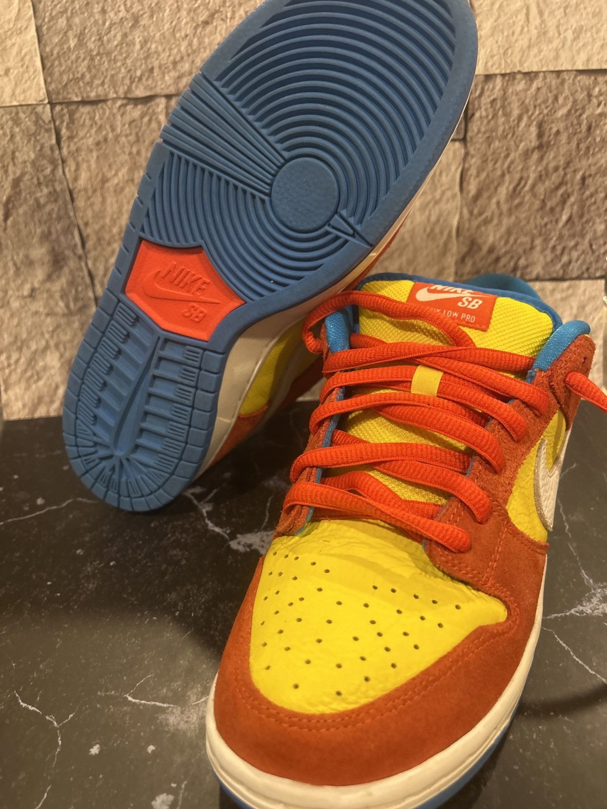 Nike Nike SB Dunk Low Pro ‘Bart Simpson’ Size US 8 / EU 41 - 1 Thumbnail