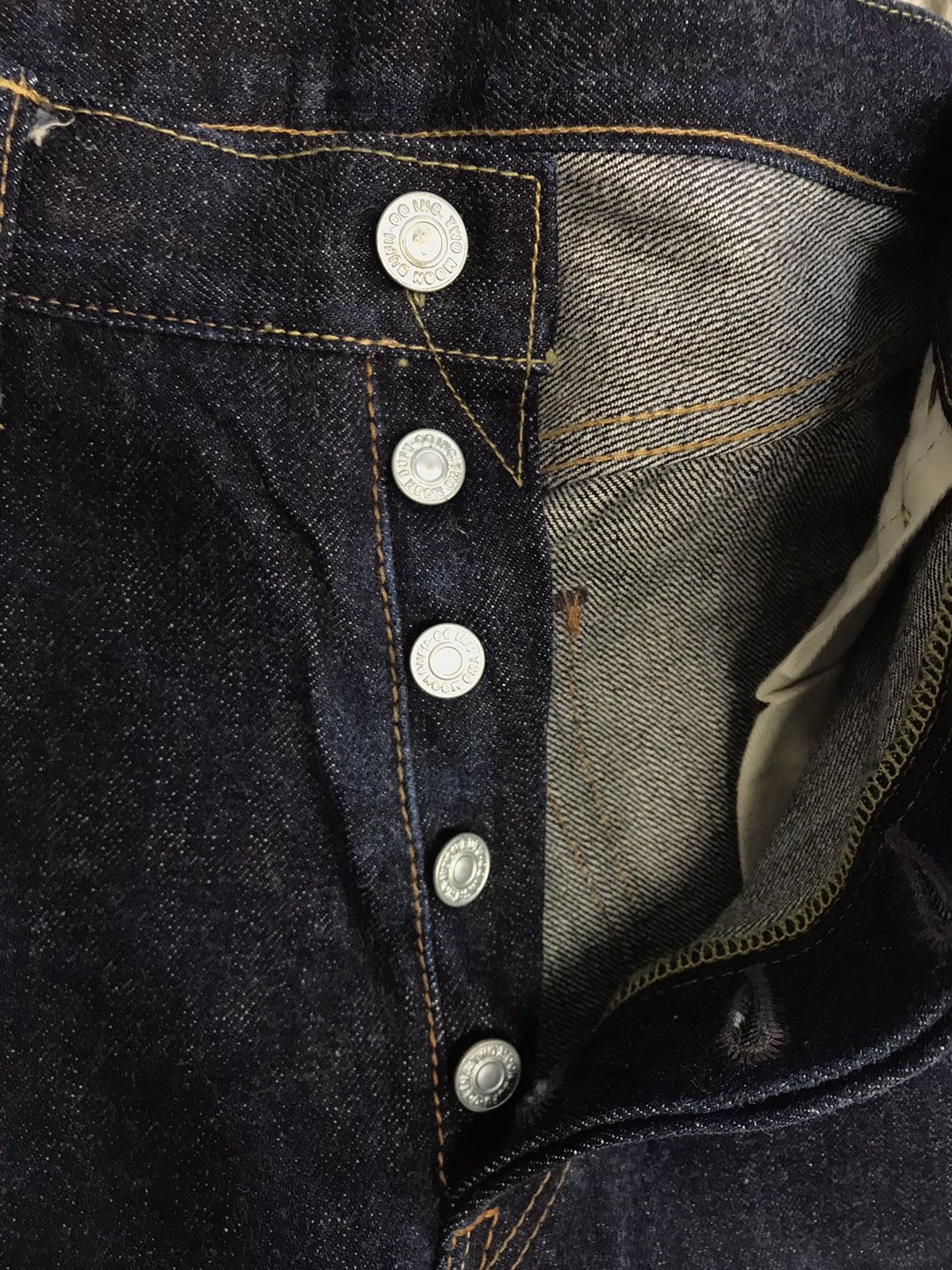 Two Moon RARE Two Moon Buttonfly Selvedge Dark Indigo Jeans Size US 32 / EU 48 - 6 Thumbnail