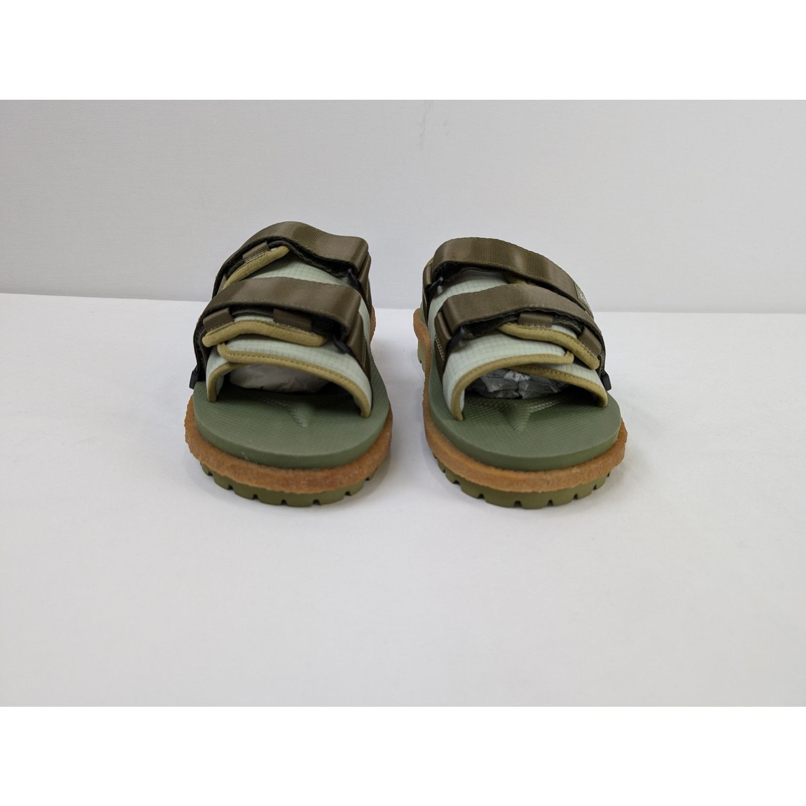 Moncler × Suicoke o1rshd1 Q:2 / Slide Slippers in Green Size US 8 / EU 41 - 9 Thumbnail