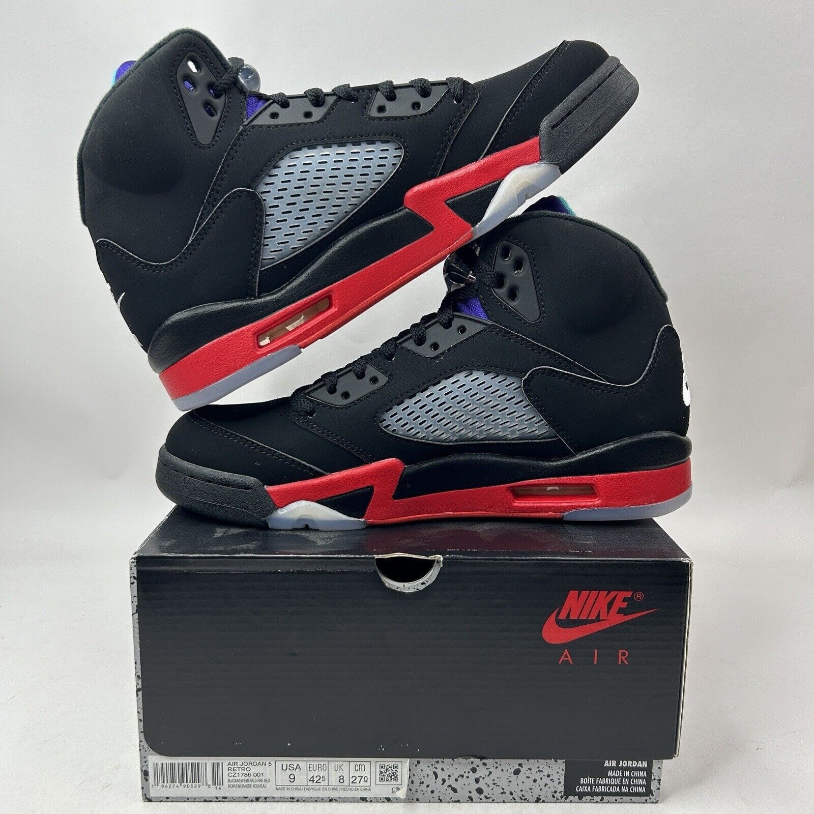 Nike Nike Jordan 5 Retro “Top 3” 2023 Size US 9 / EU 42 - 3 Thumbnail