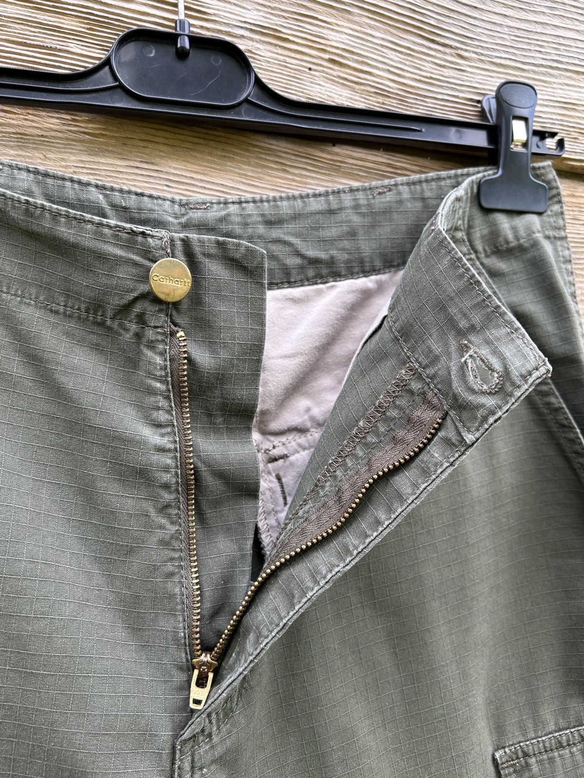 Carhartt Vintage Carhartt Cargo Bermuda Ripstop Shorts 28 Size US 28 / EU 44 - 3 Thumbnail